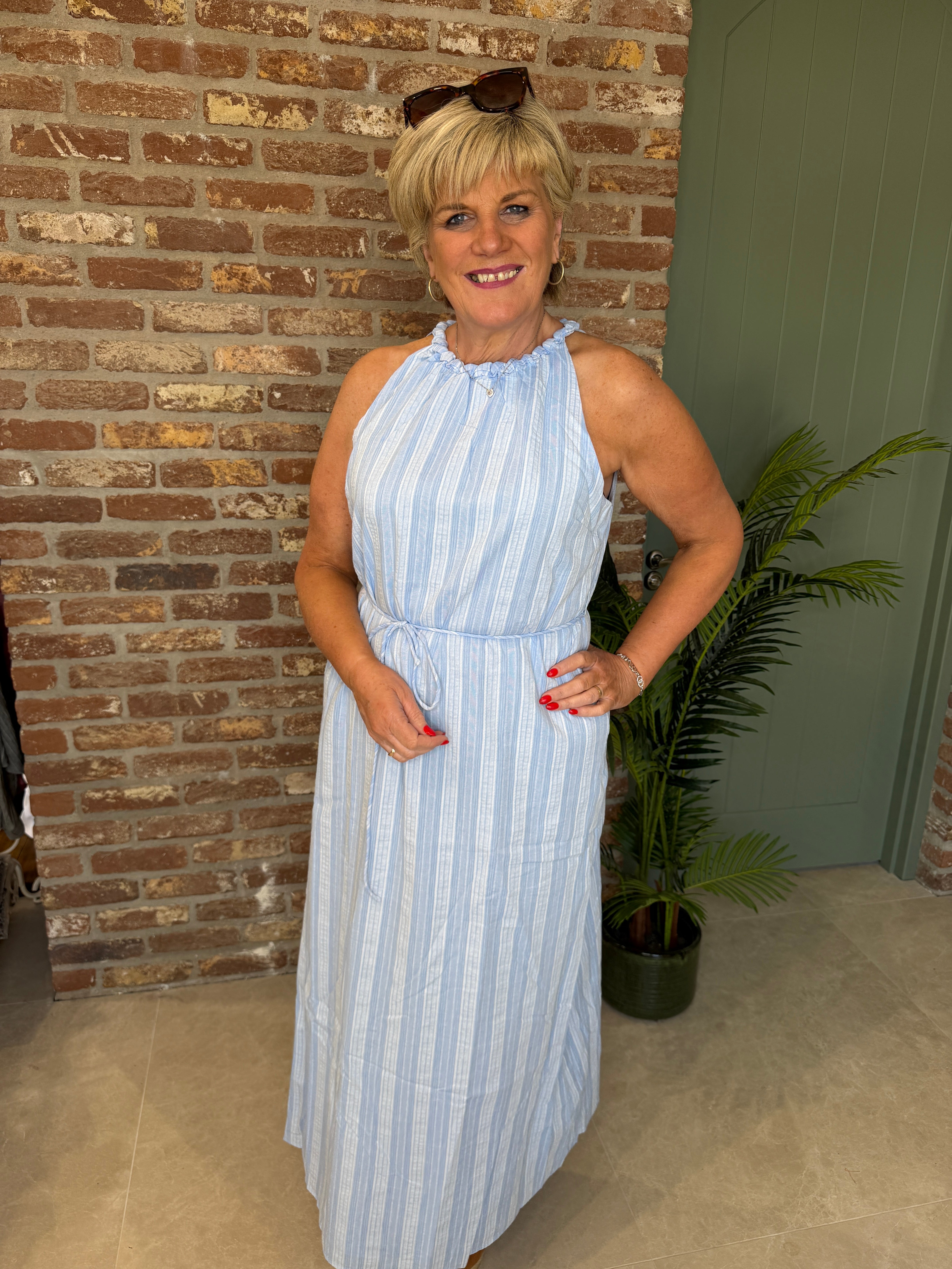 Nümph Nucerena Dress In Blue