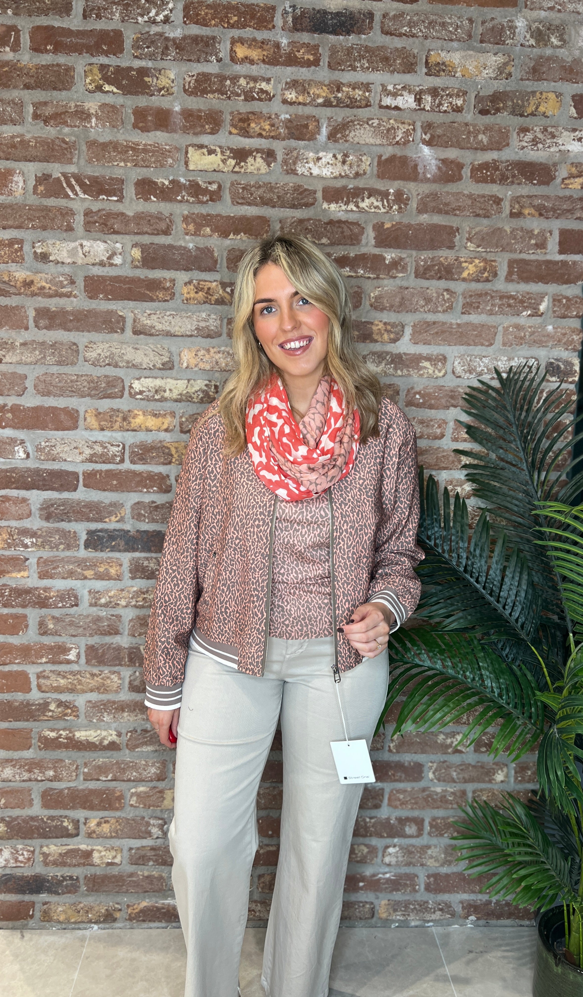 Street One Leo Jacket In Light Apricot