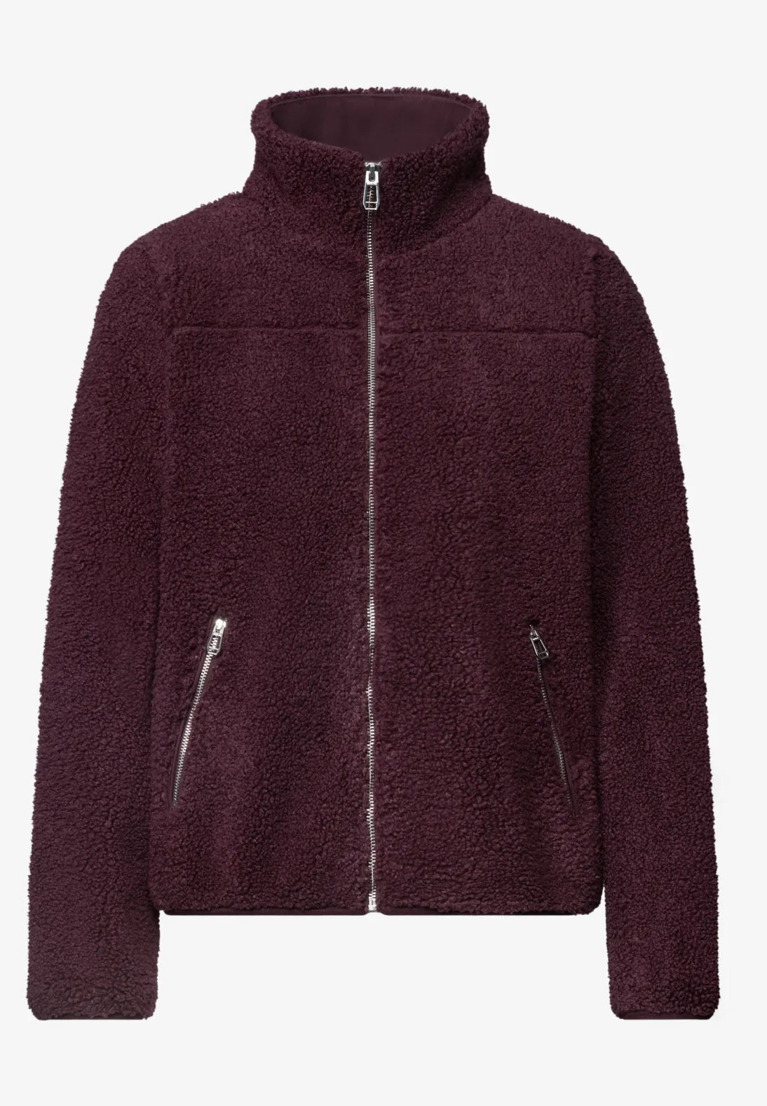 Teddy jacket in Rustic Rouge