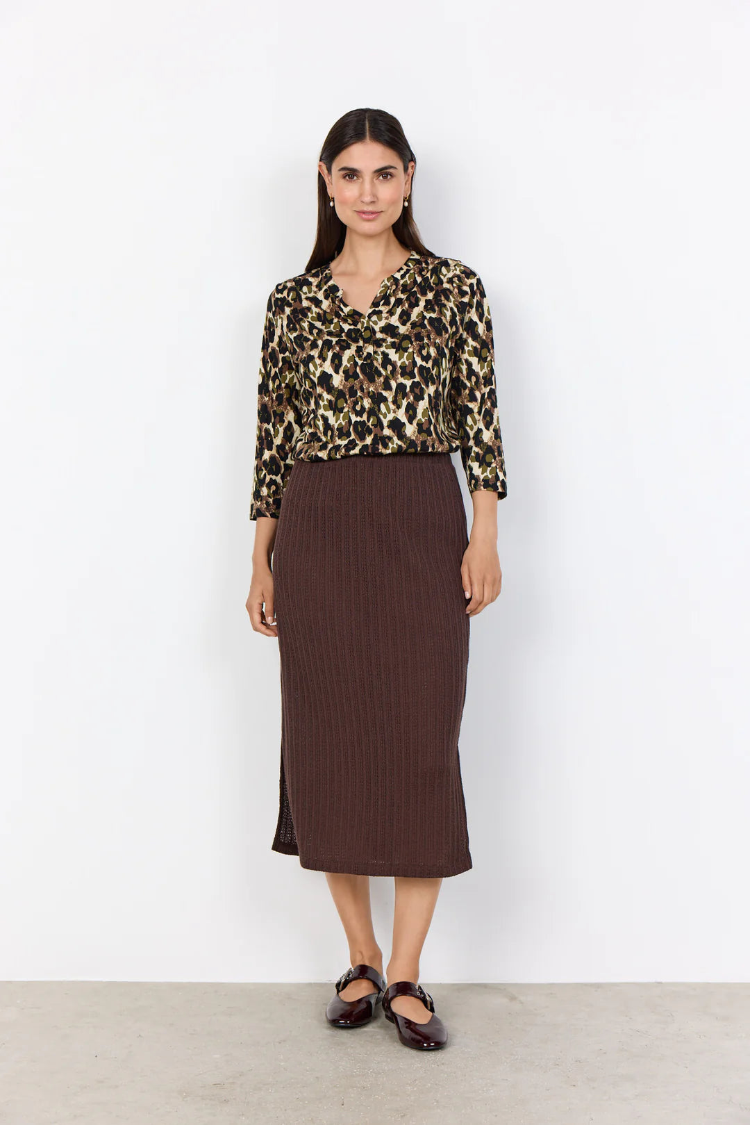 Soya Concept Felicity Top In Olive