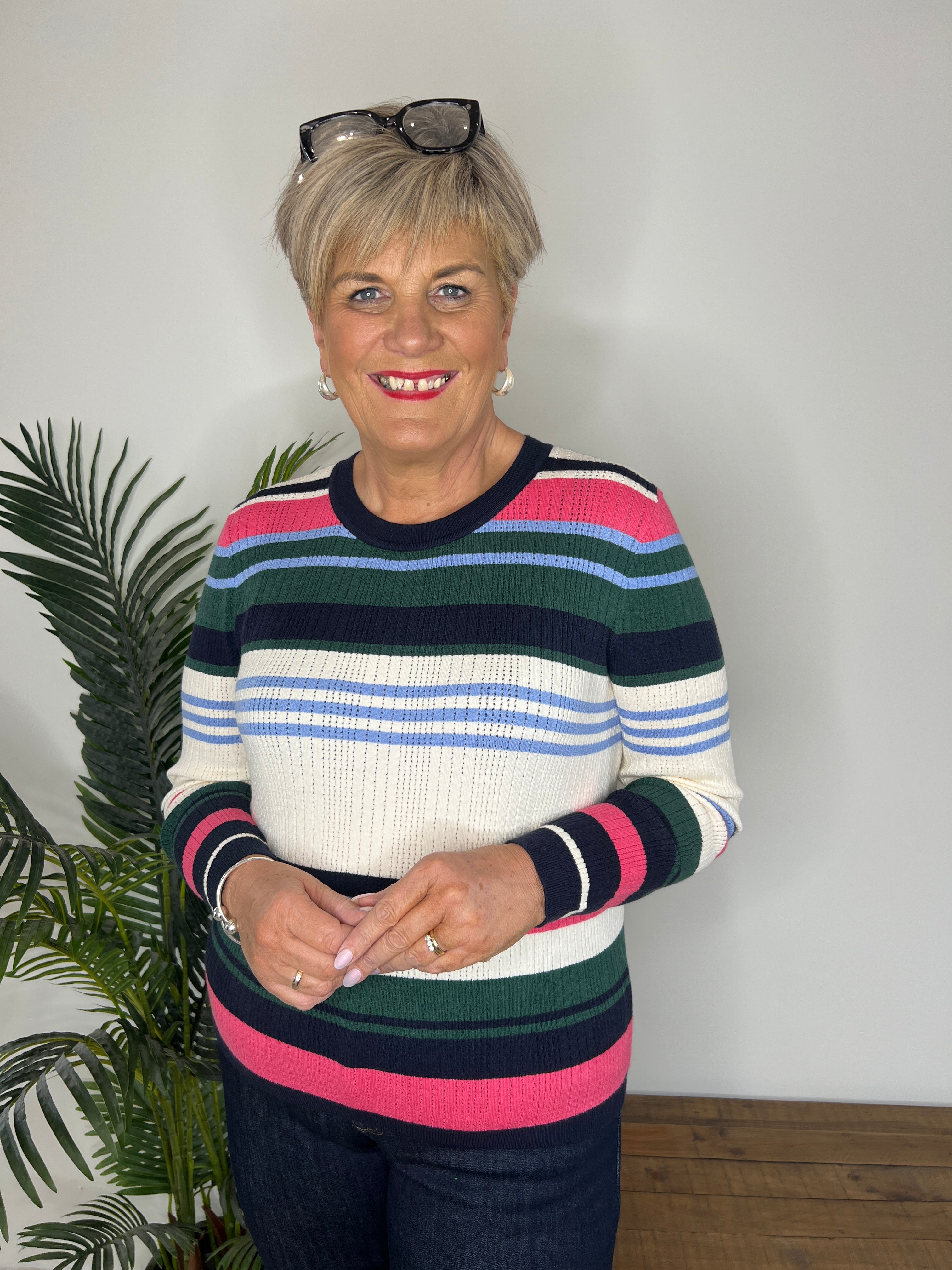 Nümph Numitti Pullover In Dark Sapphire