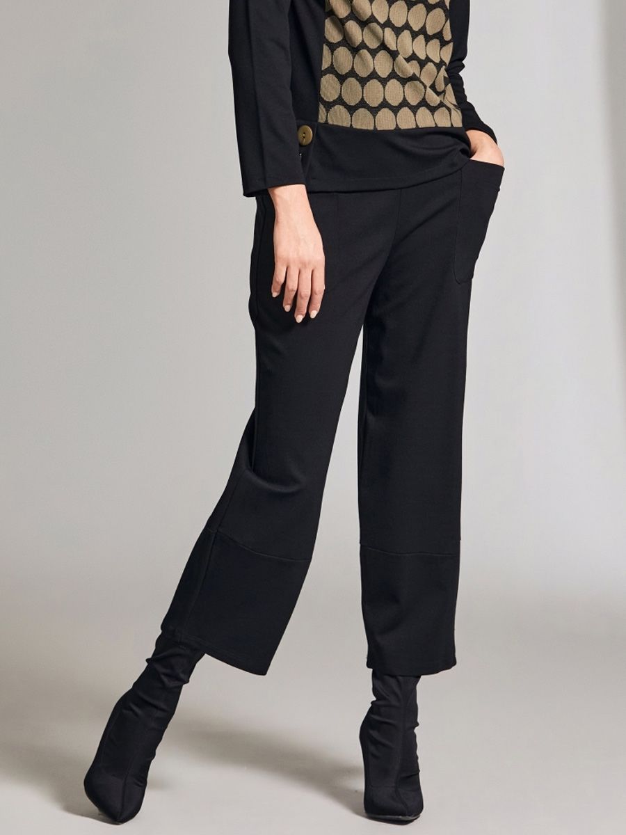 Slouch Trousers In Black