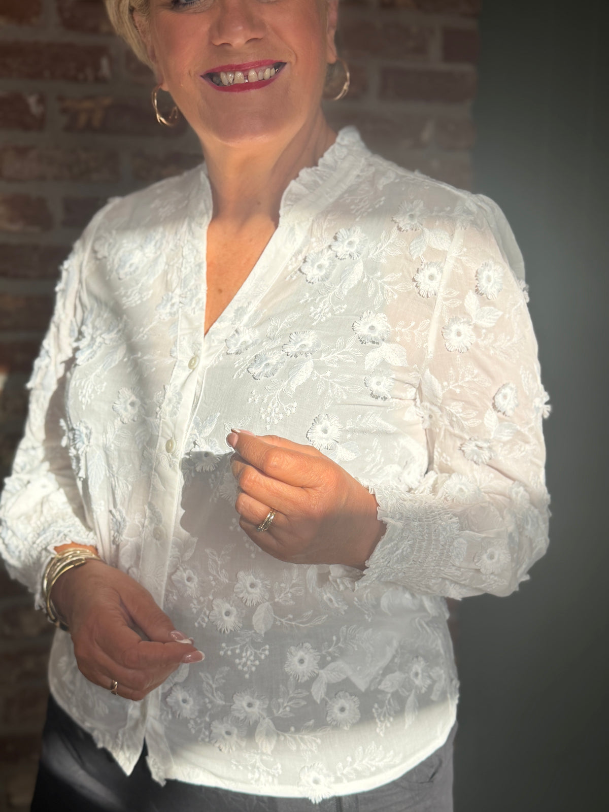 Nulena Shirt in bright white