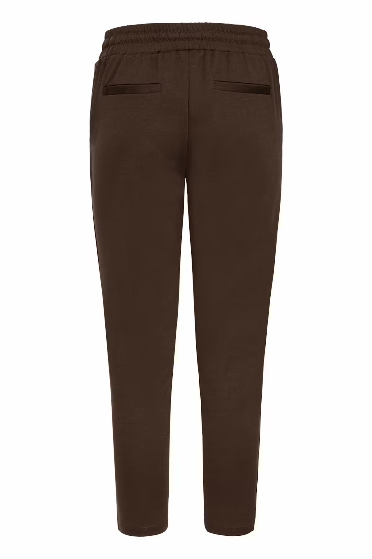 Ichi Ikate Tapered Trousers In chocolate Torte