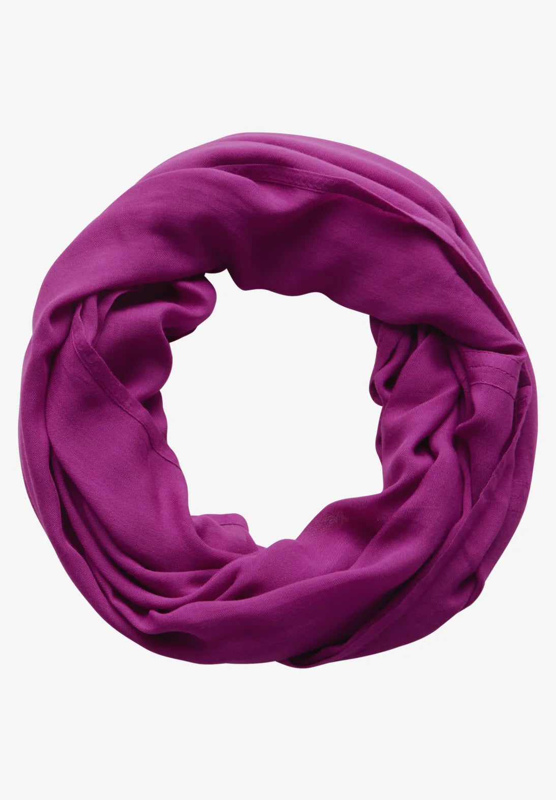 Cecil Plain Loop Snood In anemone pink