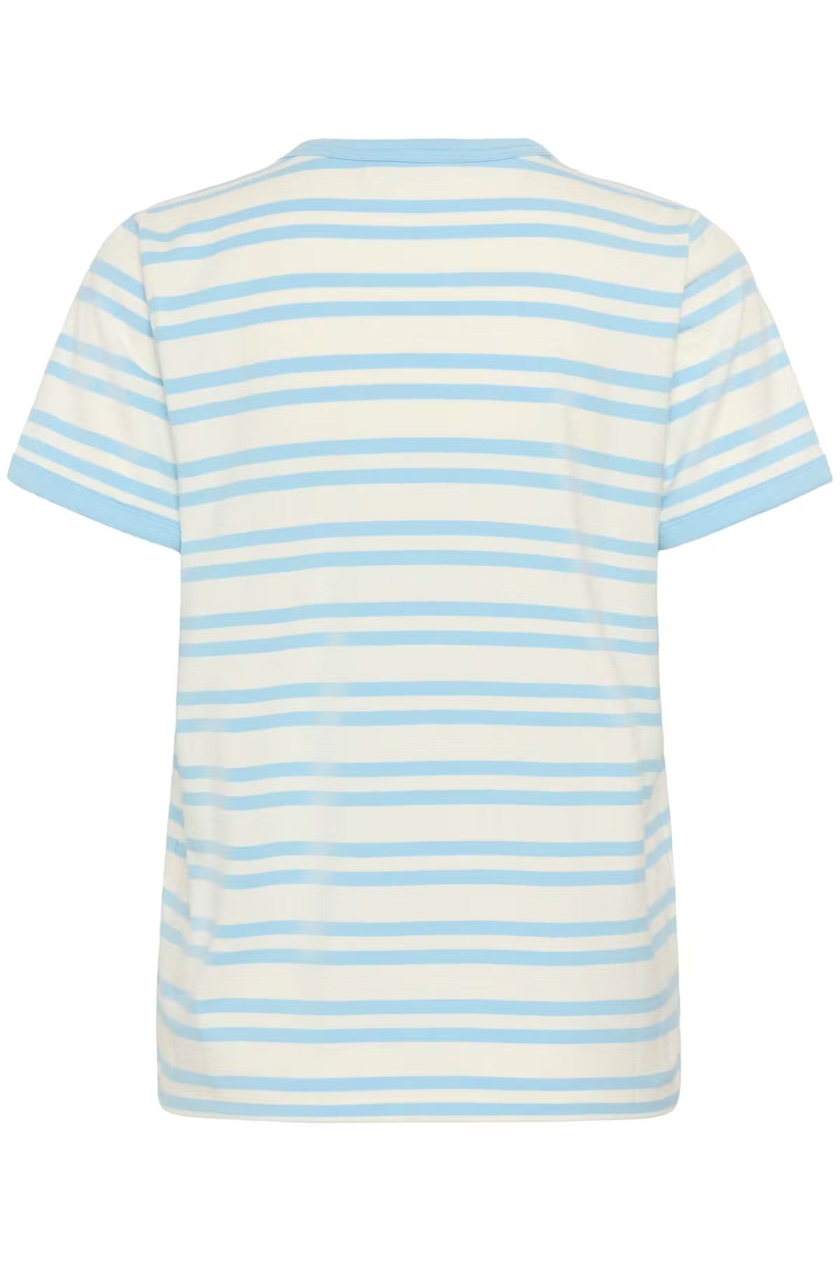 Saint Tropez striped t-shirt in cerulean blue