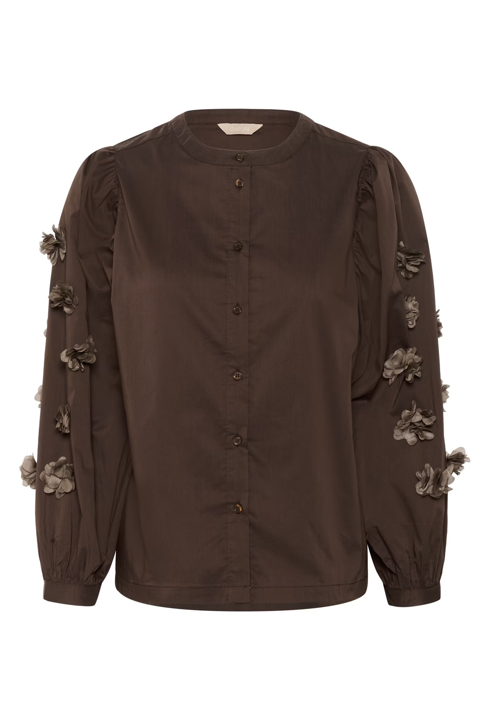 Culture Antoinett Shirt In Coffee Bean