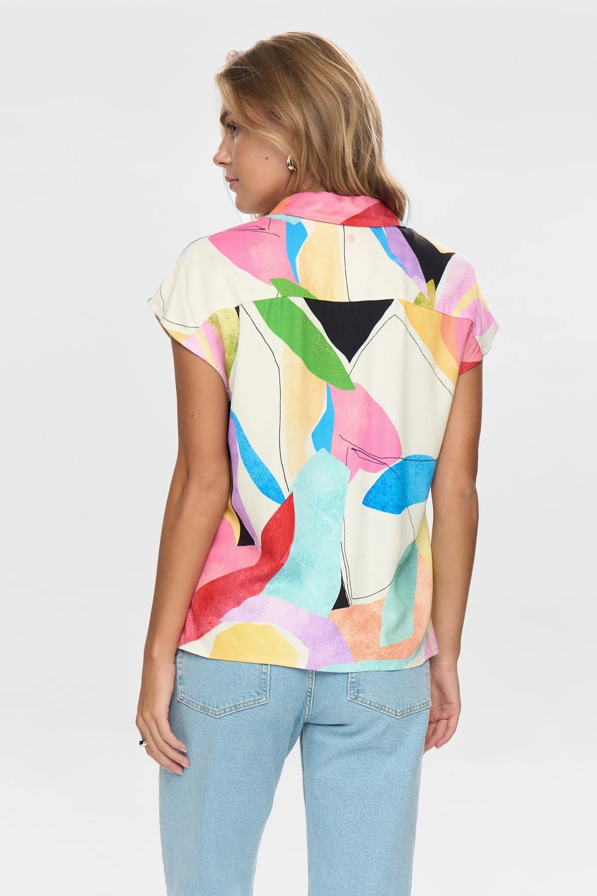 Nümph Patterned Shirt in Peony