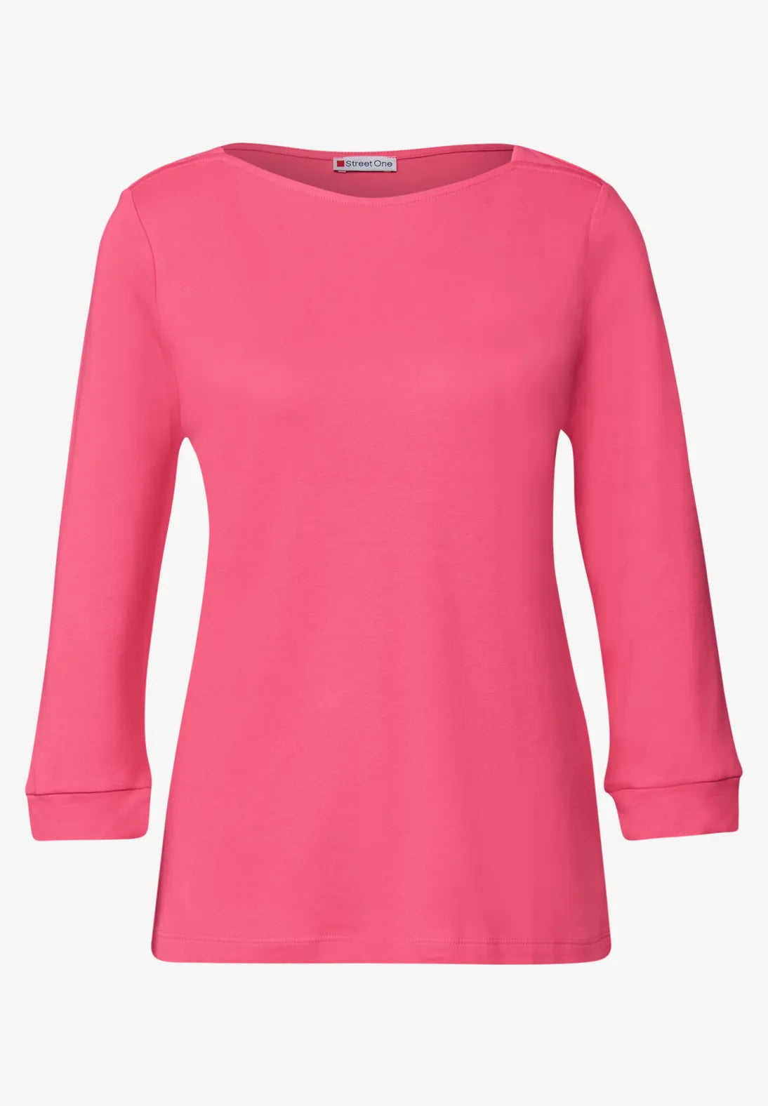 Street One Boat neckline Top In Sugar Coral