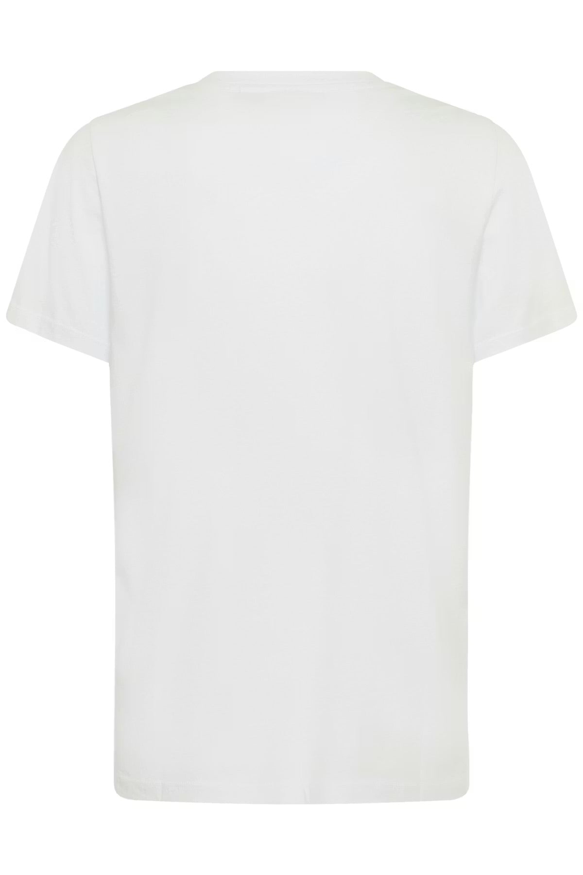 Saint Tropez appliqué T-shirt in Bright white