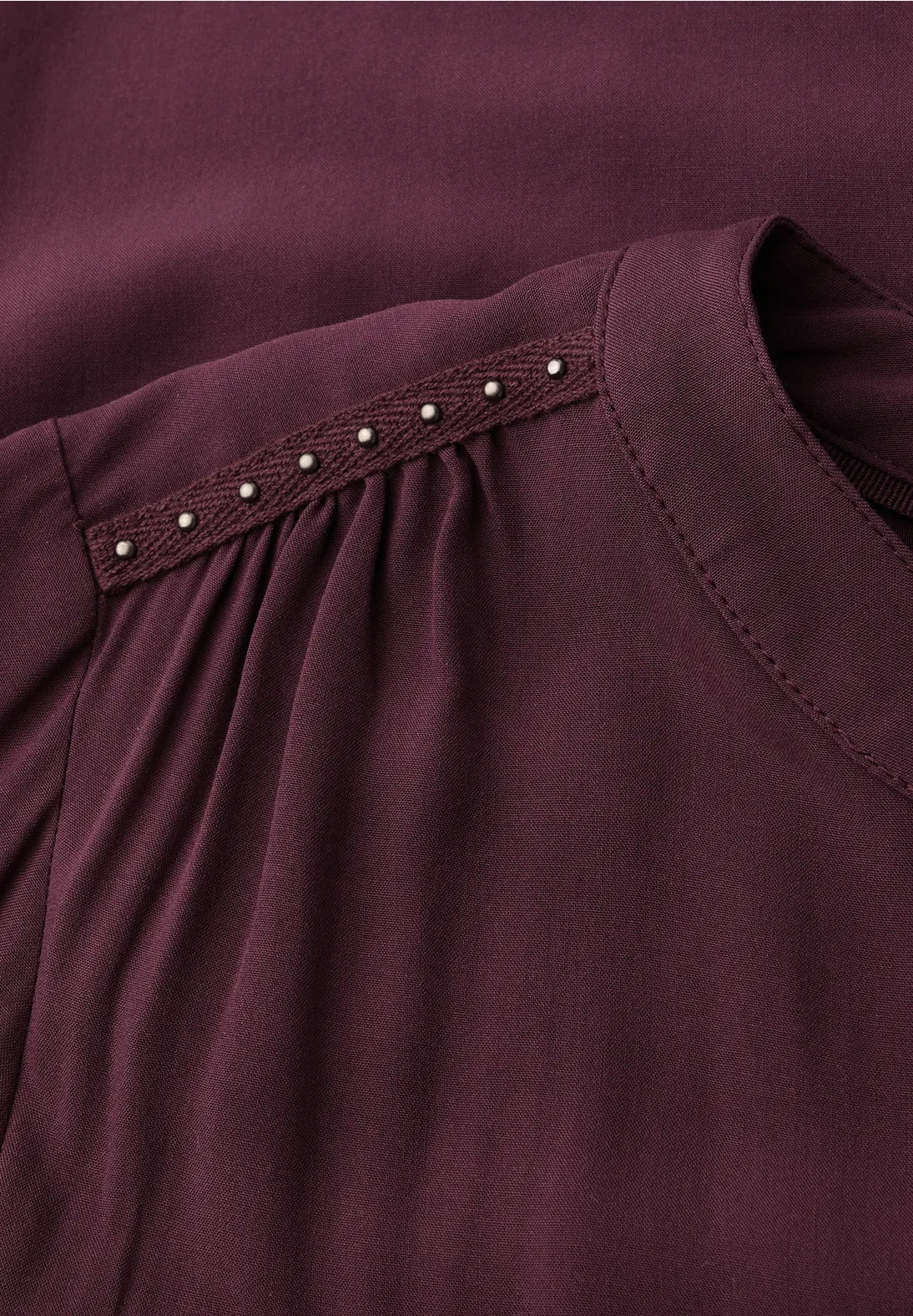 Street One Blouse With Sparkle In Jazz Berry