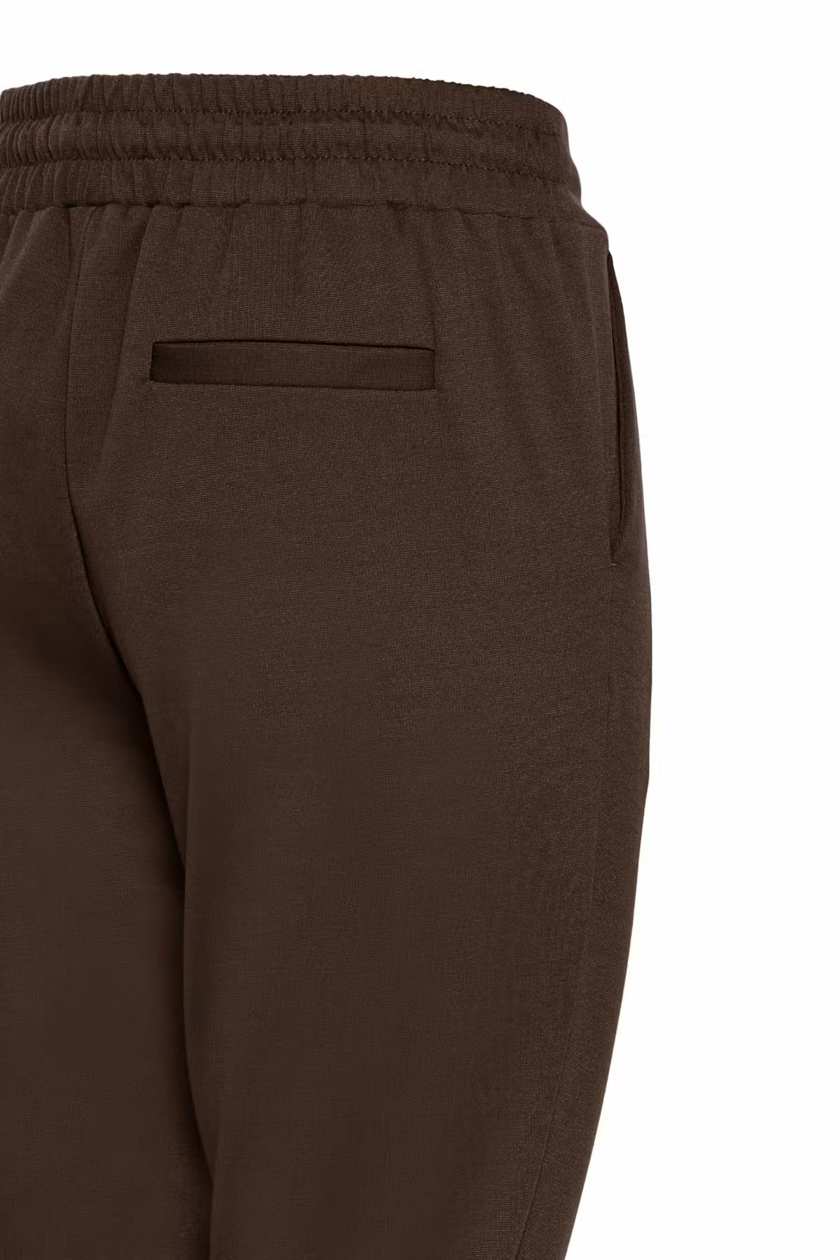 Ichi Ikate Tapered Trousers In chocolate Torte