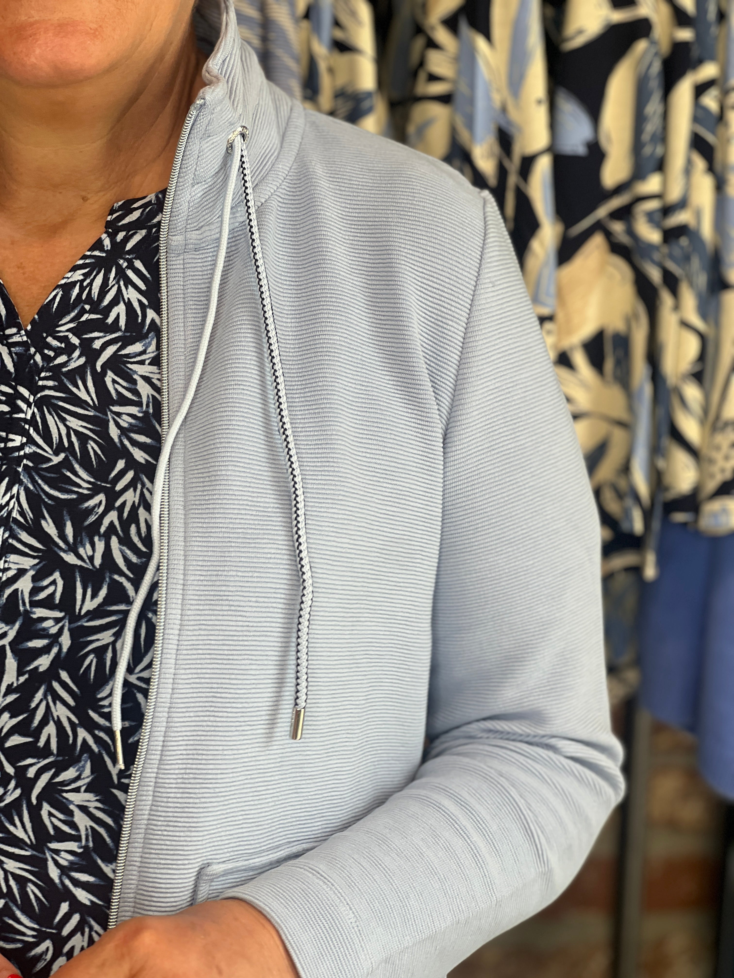 Cecil Ottoman Jacket In Mountain Blue