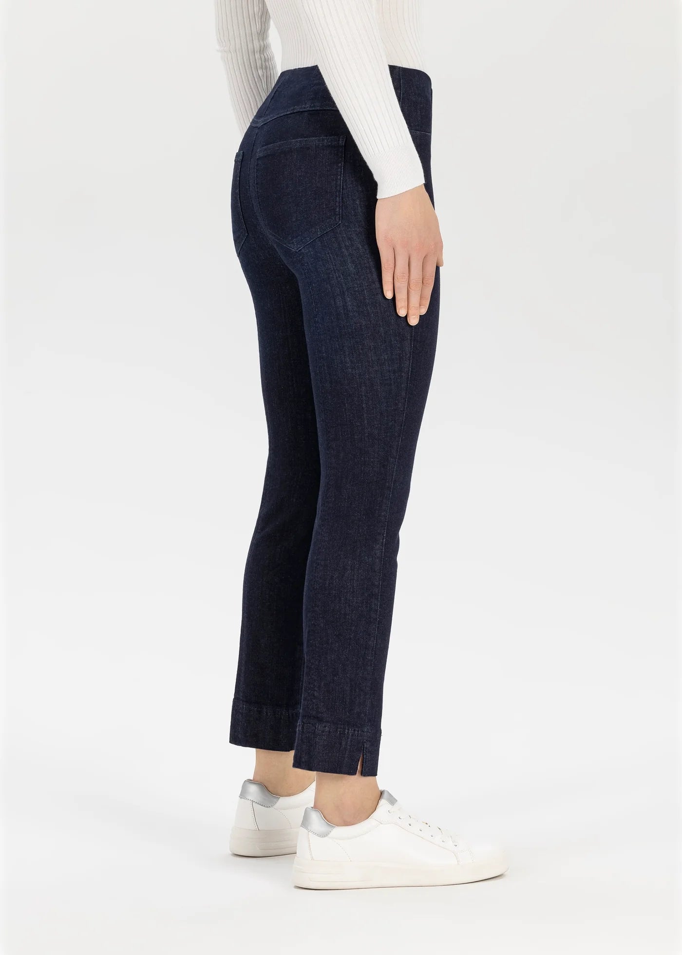 Stehmann Igor Pull on Jeans In Dark Denim