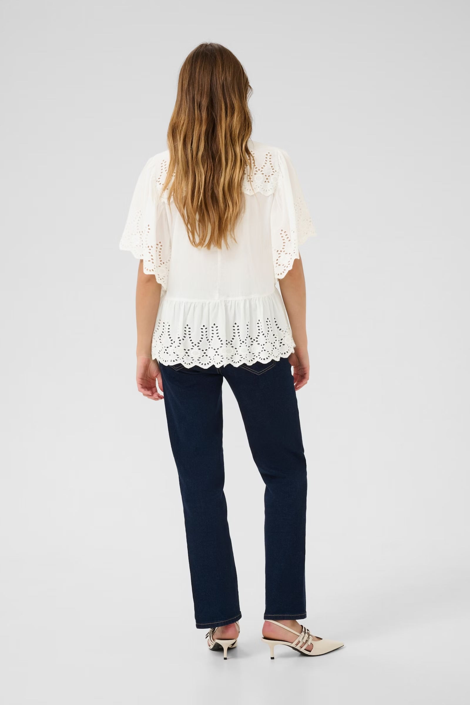 Culture Cuhawaii Blouse In White