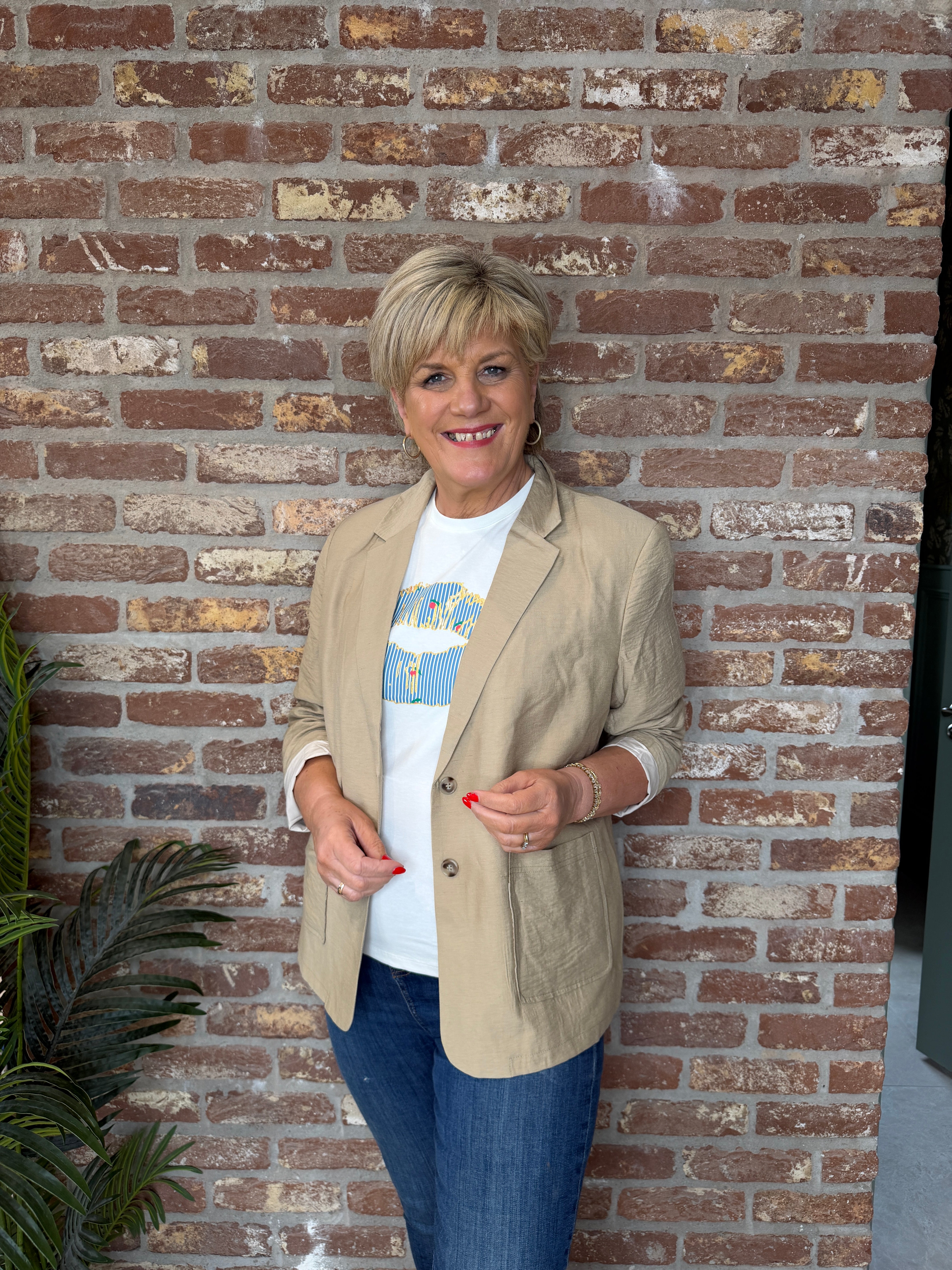 Culture Blazer In Dune Nature