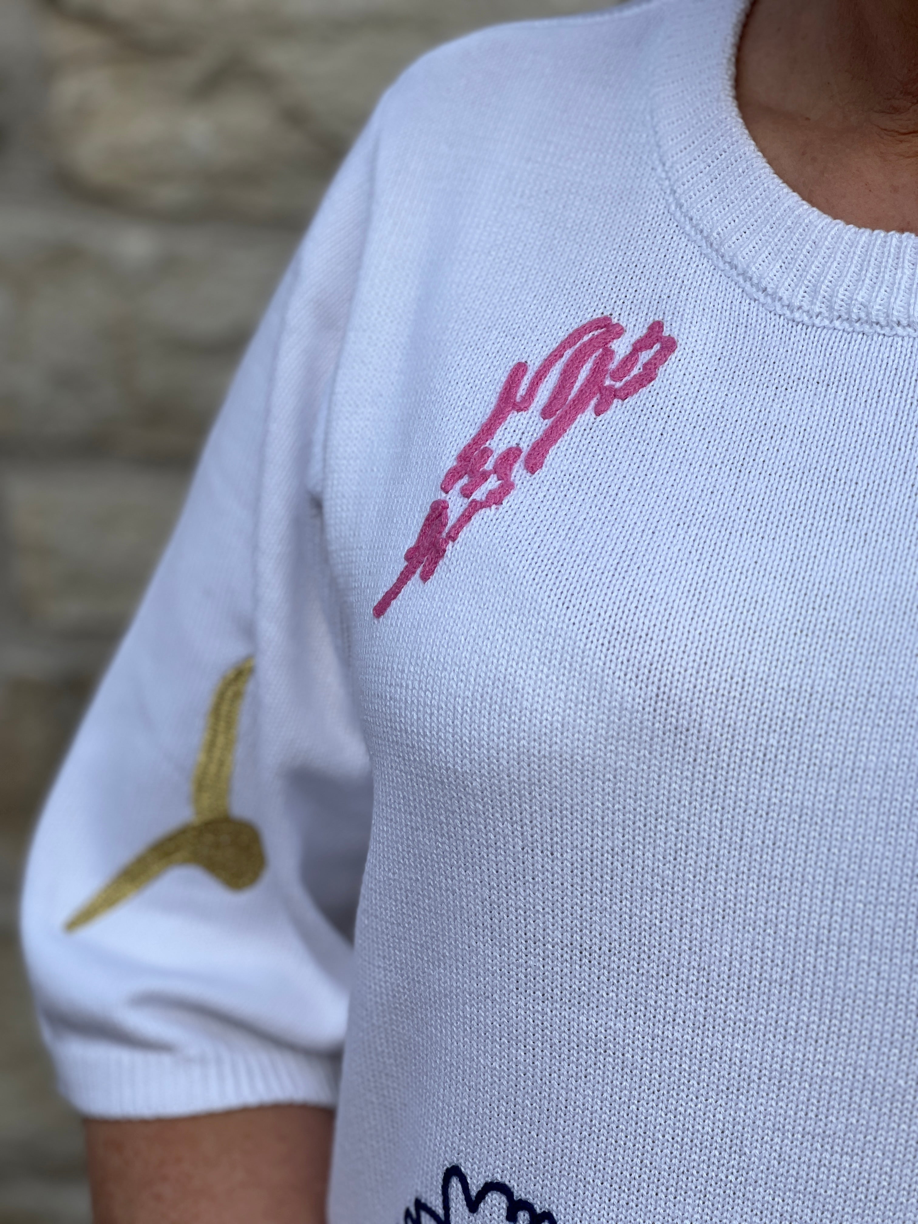 Nümph Nudeborah pullover In Bright White