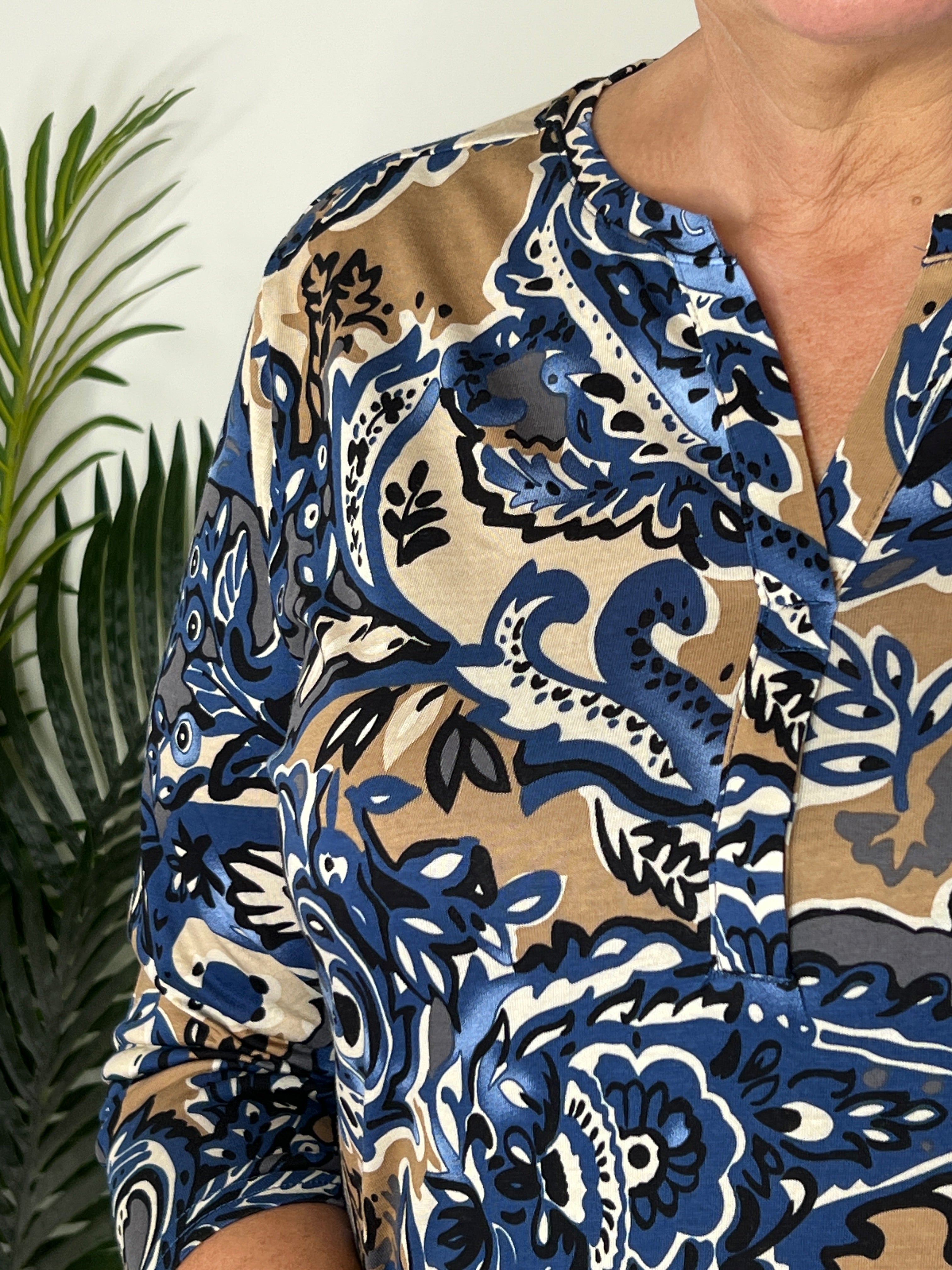 Soya Concept Felicity Top In Blue