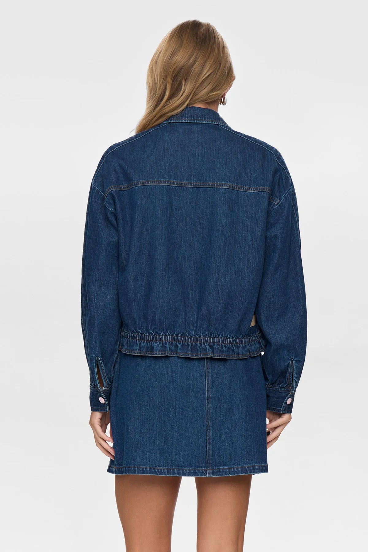 Nümph Nuaddison Denim Jacket In Medium Blue