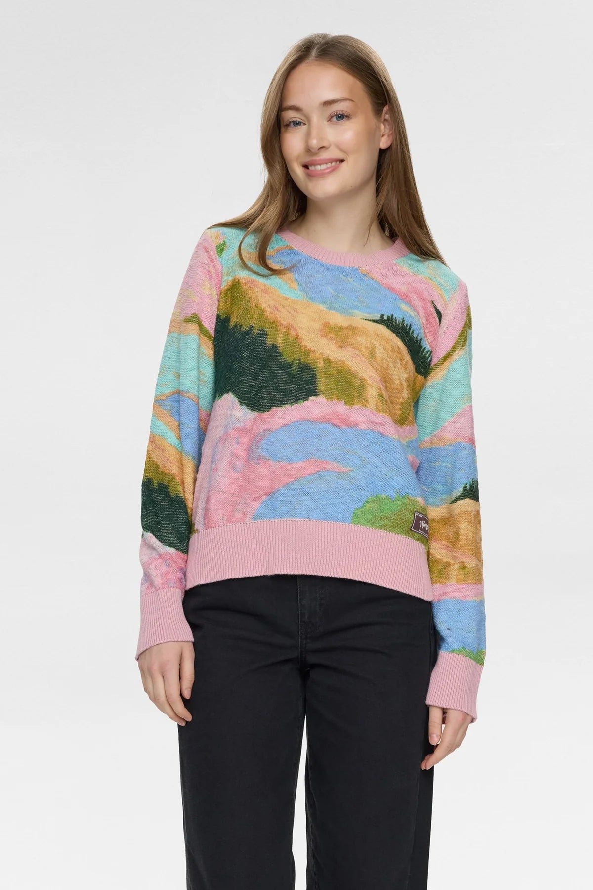 Nümph Numeadow Pullover In Peony