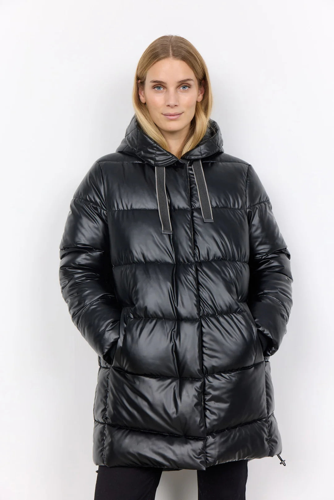 Soya Concept Fresia Coat In Black
