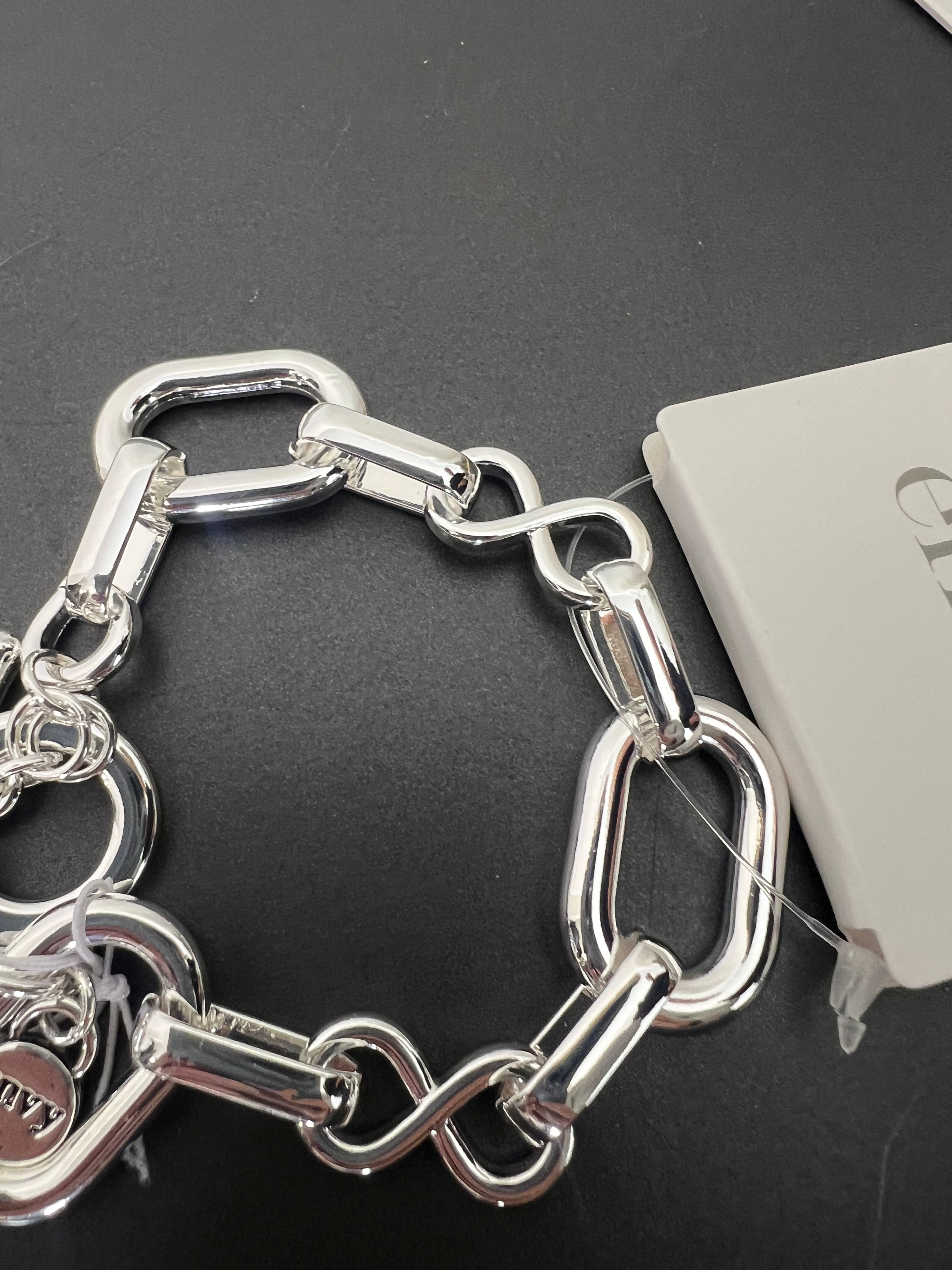 Envy Linked bracelet in silver