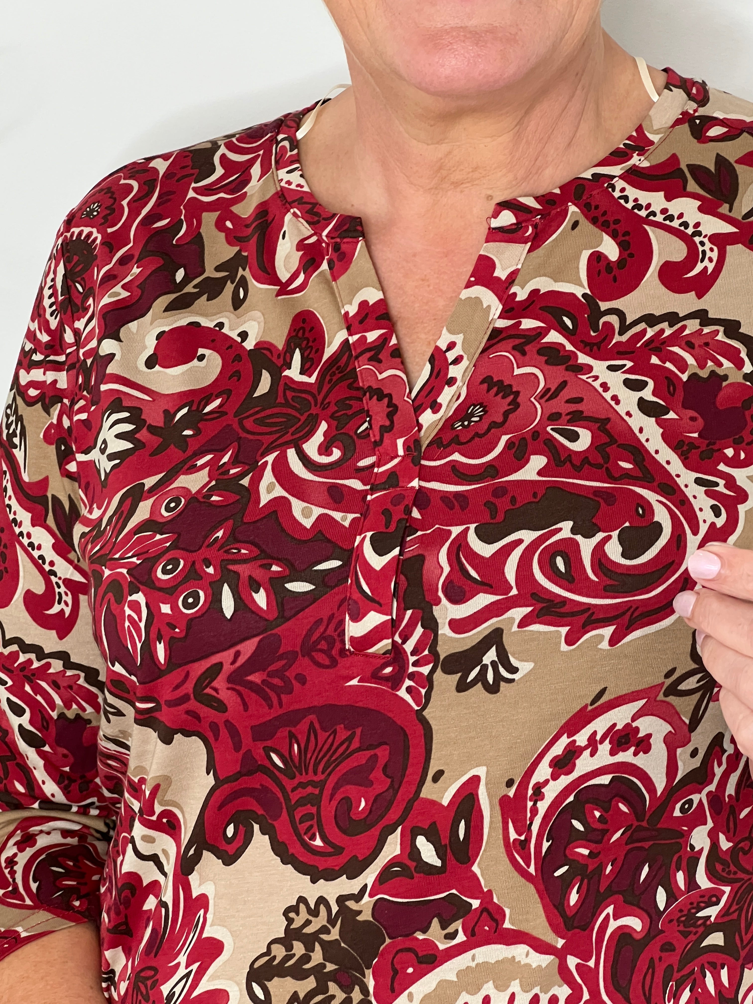 Soya Concept Felicity Top In Red