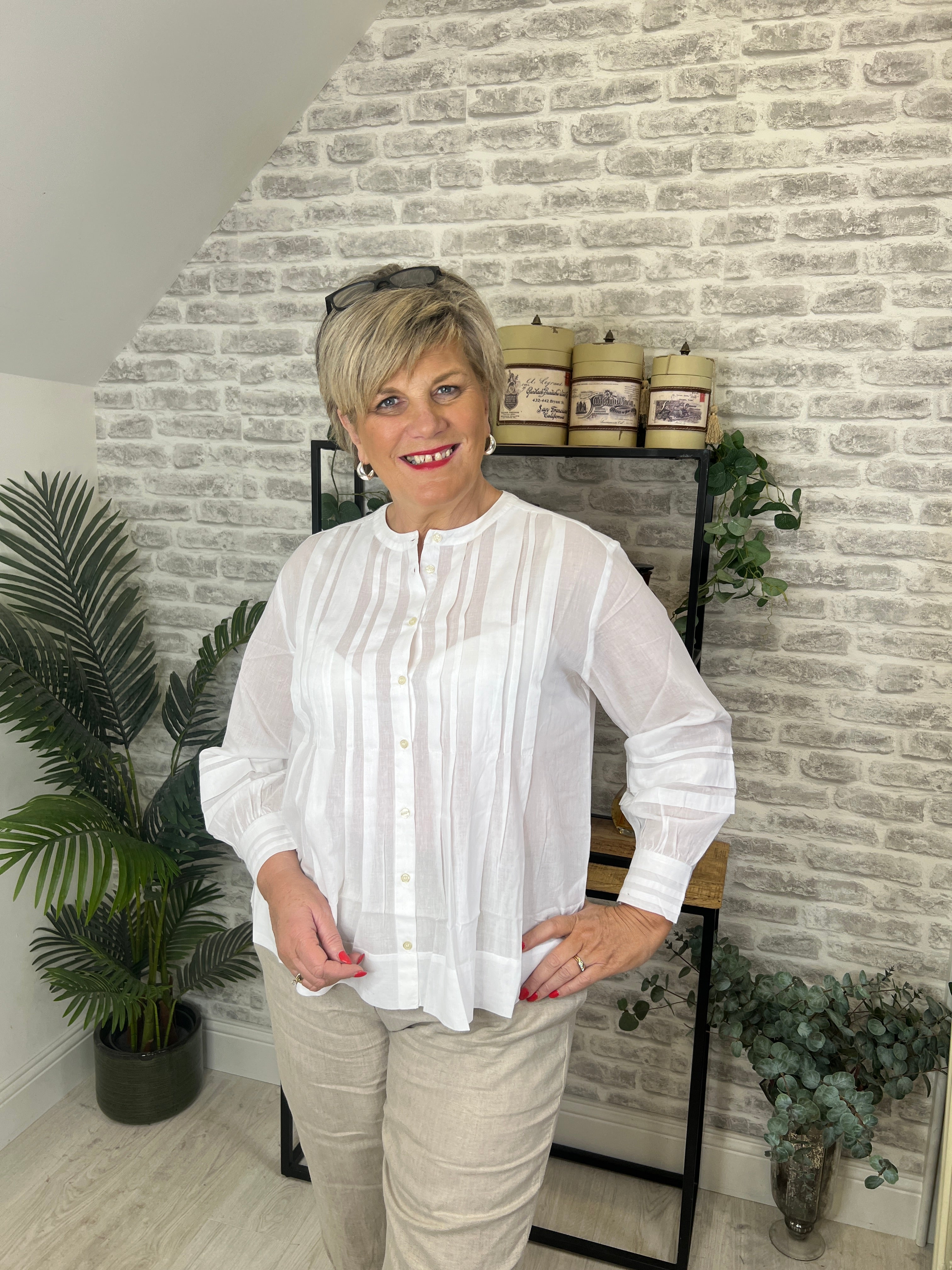 Masai Ilsebeth Shirt In White