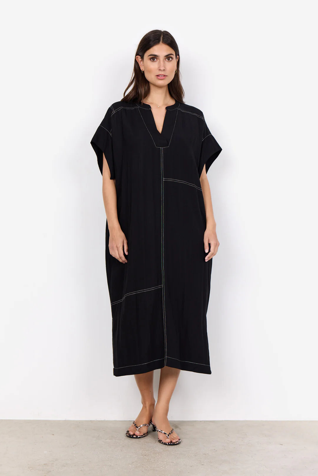 Soya Concept Paige Relaxed Dress In Black
