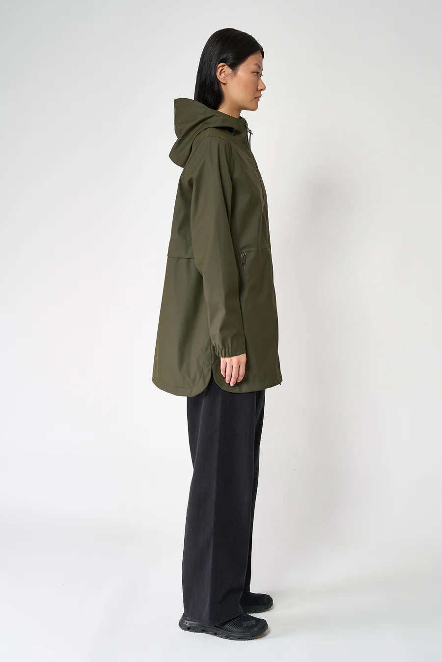 Tanta Brouillard Raincoat in Khaki