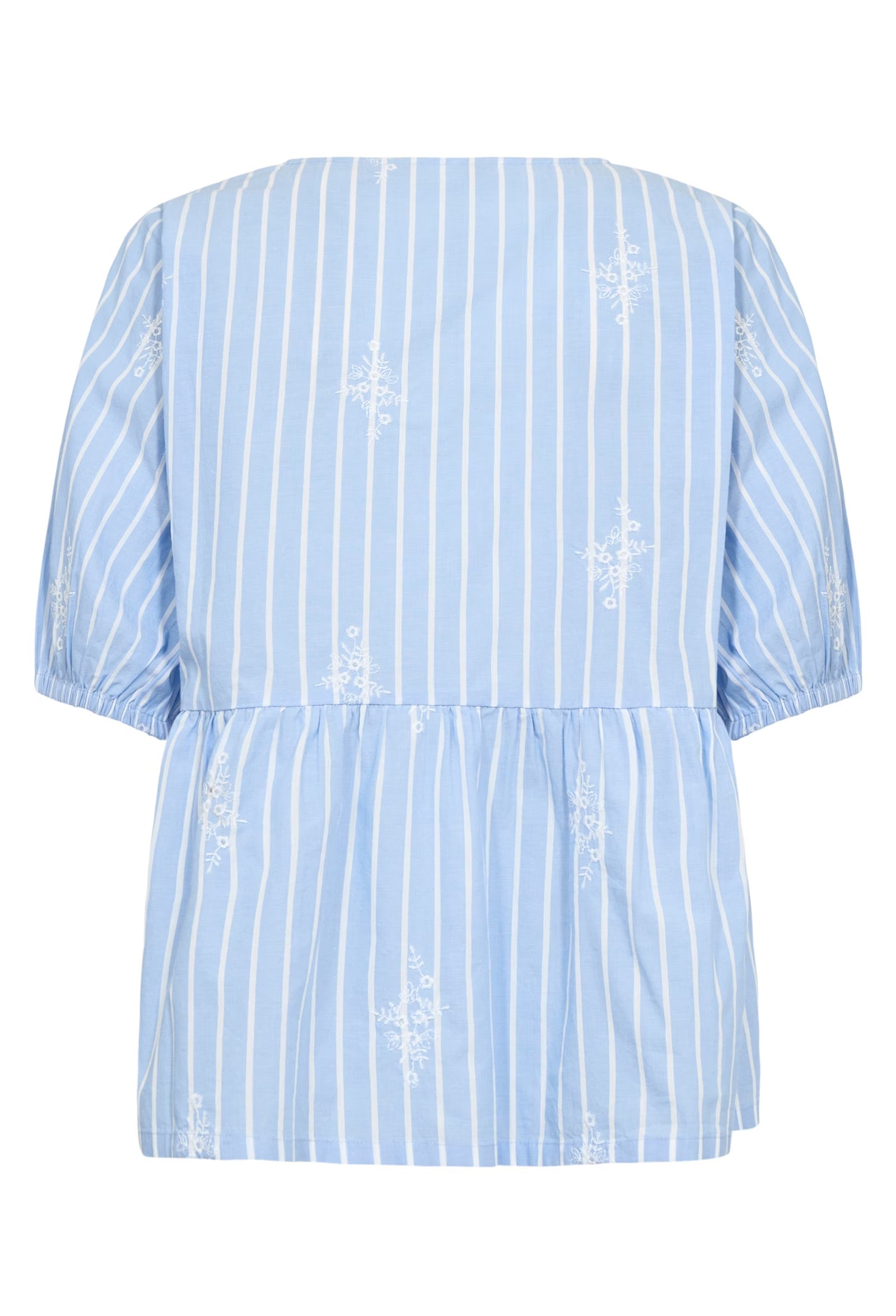 Culture Cubaloo Blouse In Blue Stripe