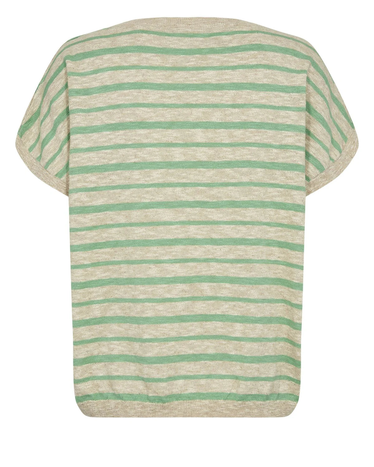 Nümph Striped Pullover in green