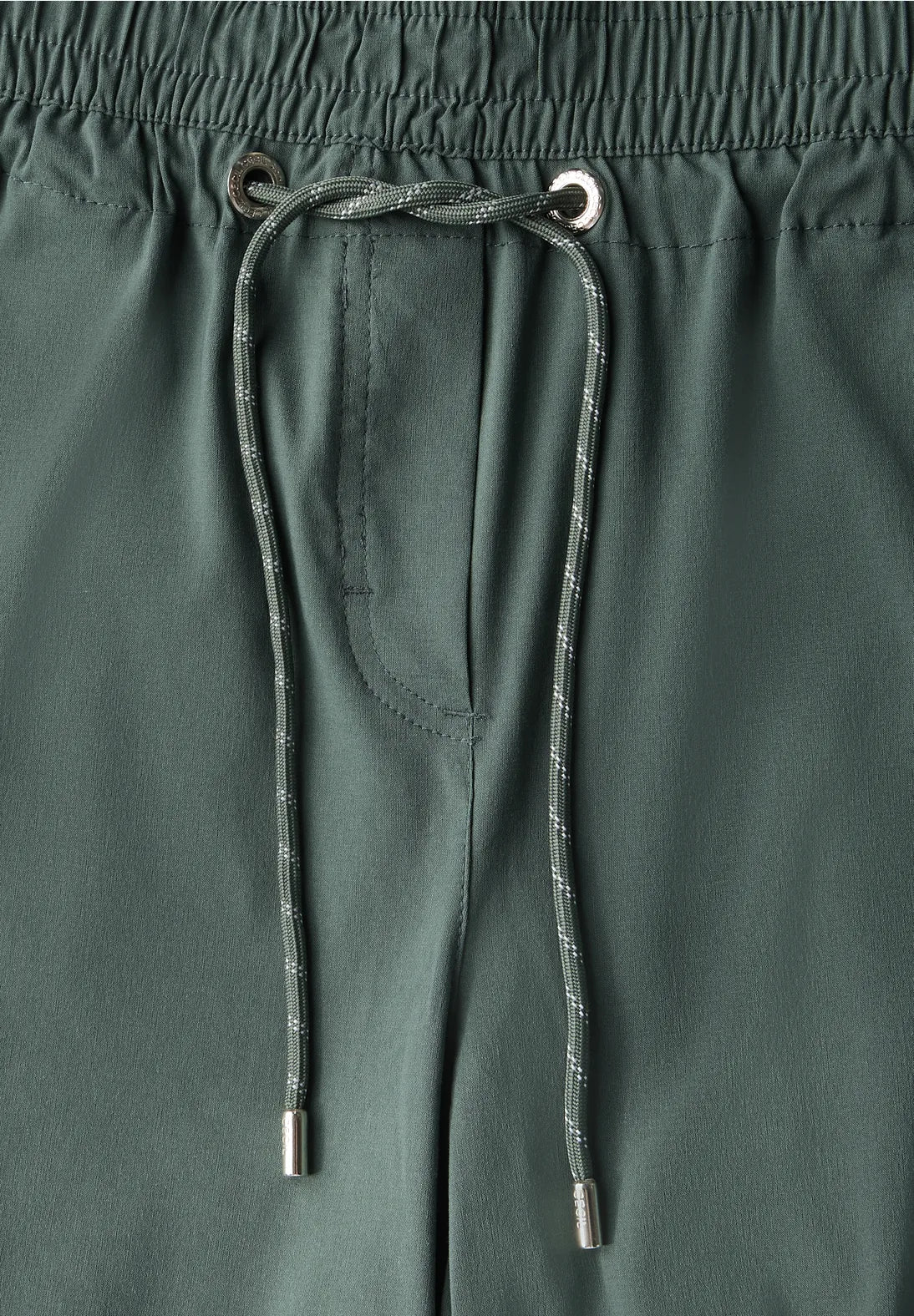 Cecil Neele Wide Leg Trousers In Khaki