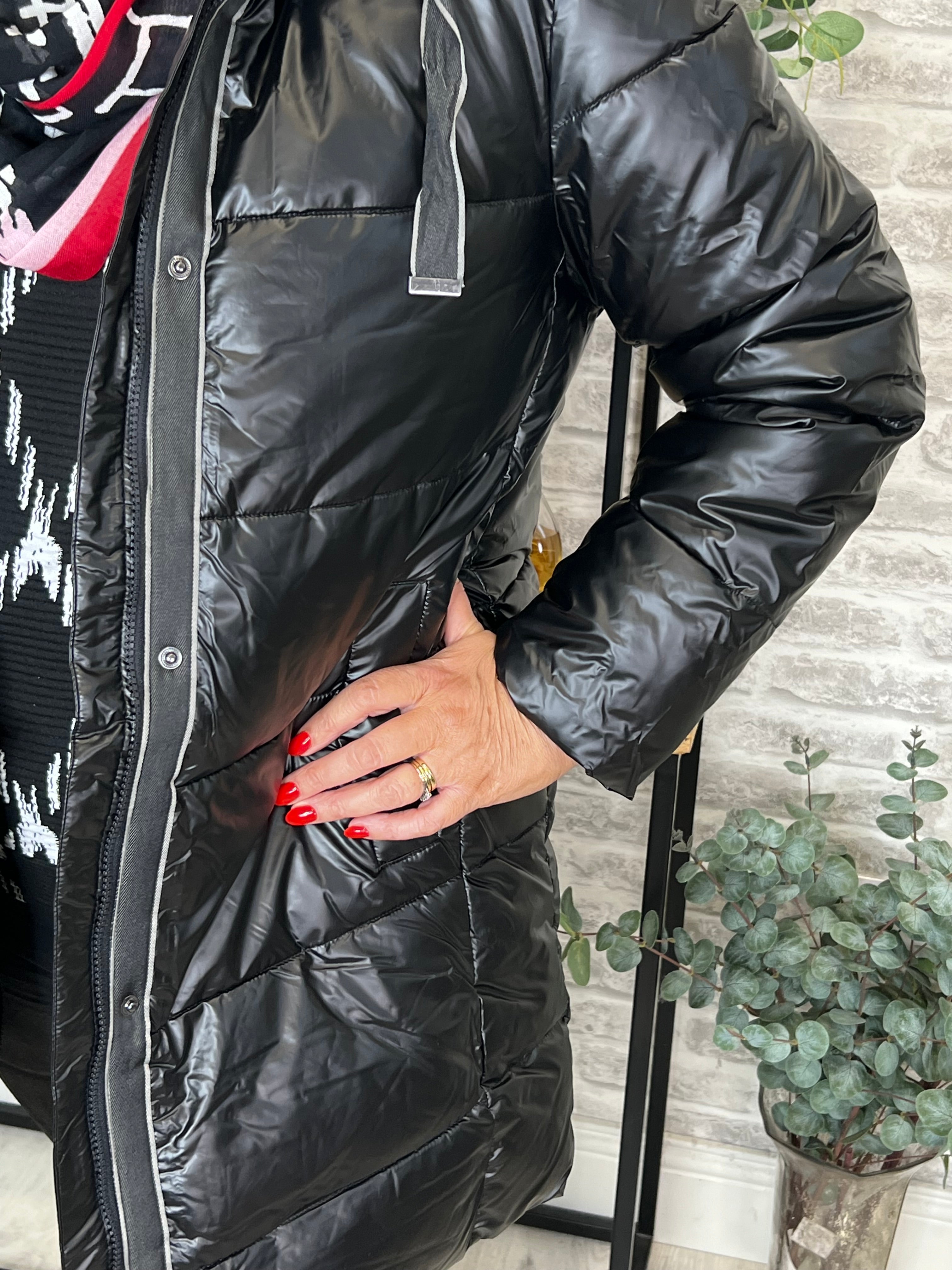 Soya Concept Fresia Coat In Black