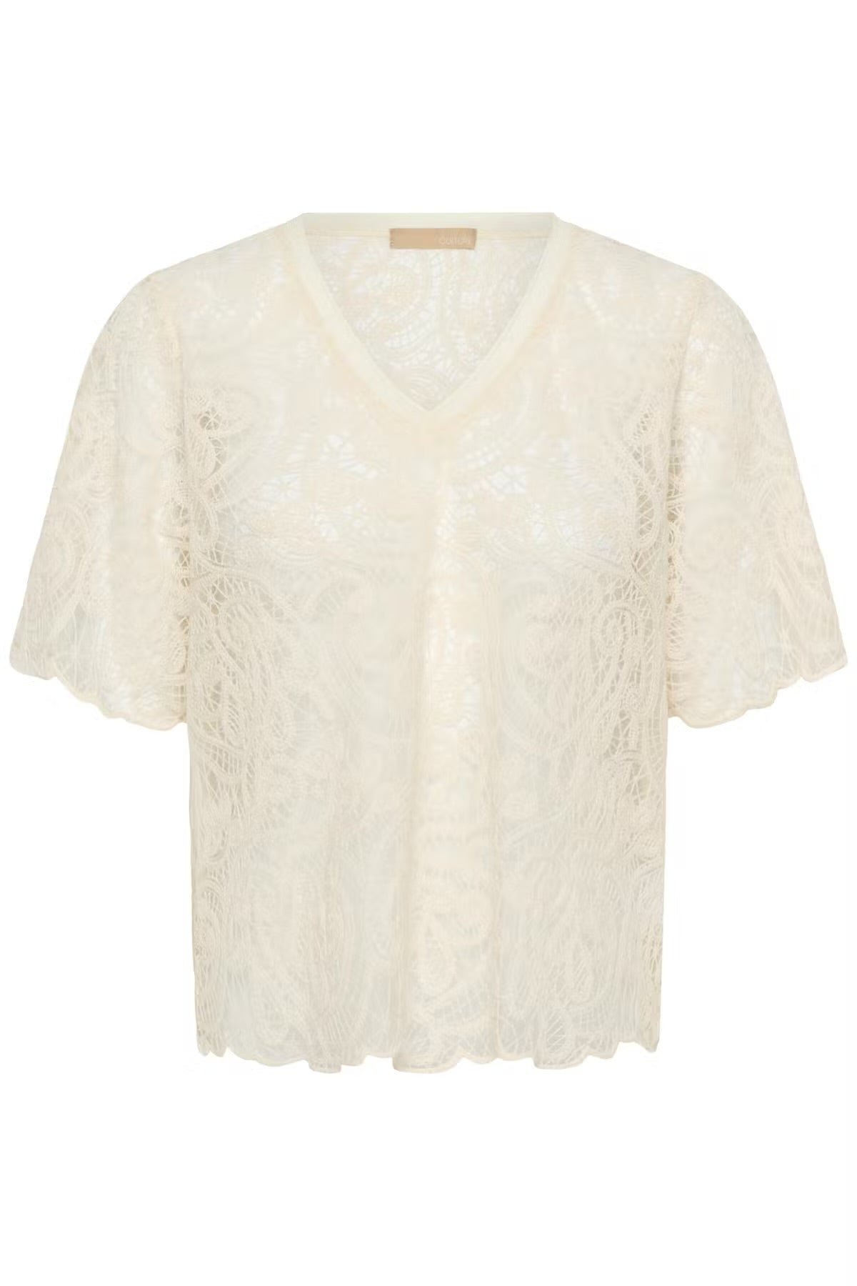 Culture Lace Blouse In Spring Gardenia
