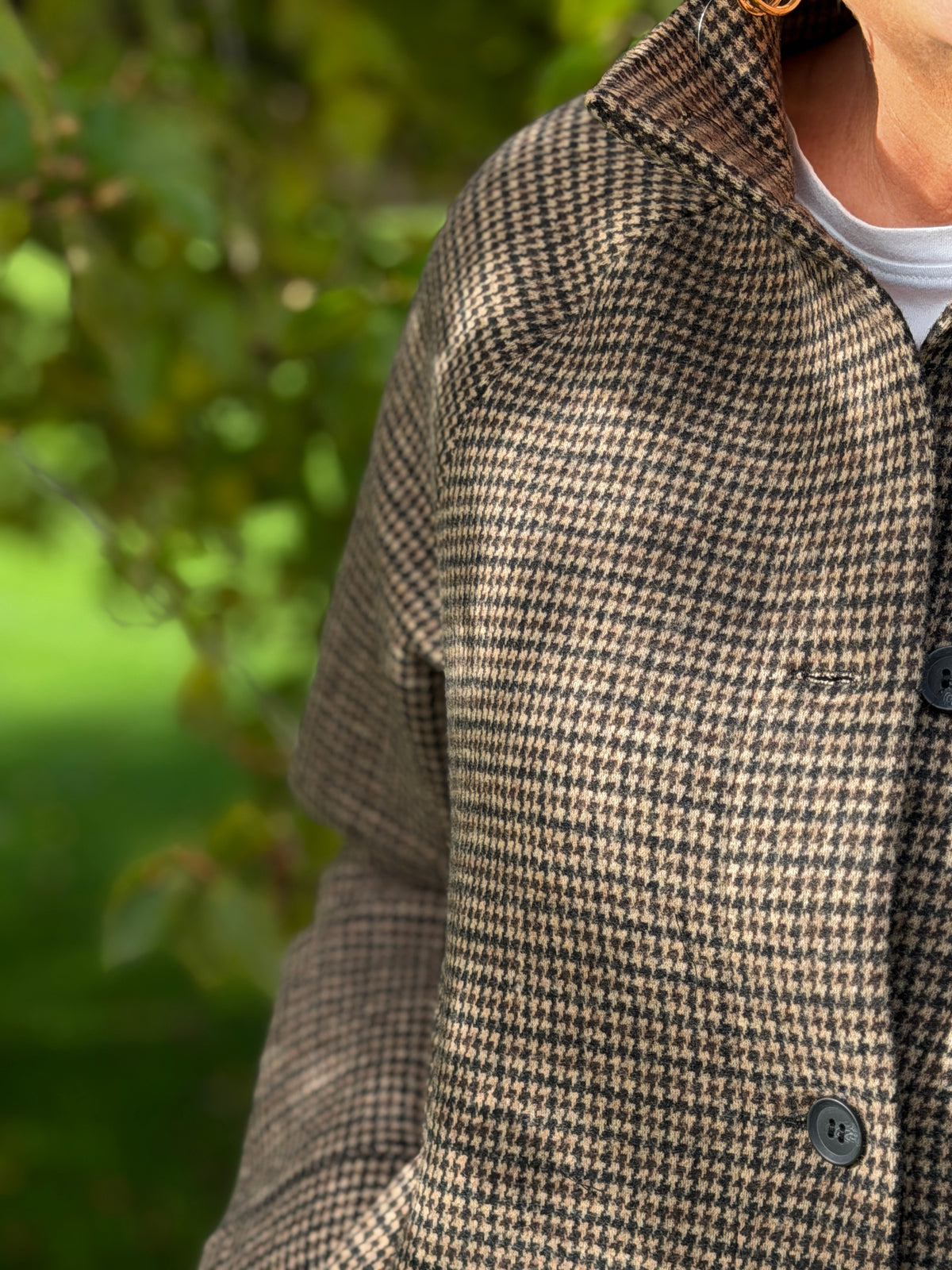 Hasti houndstooth check jacket in multi