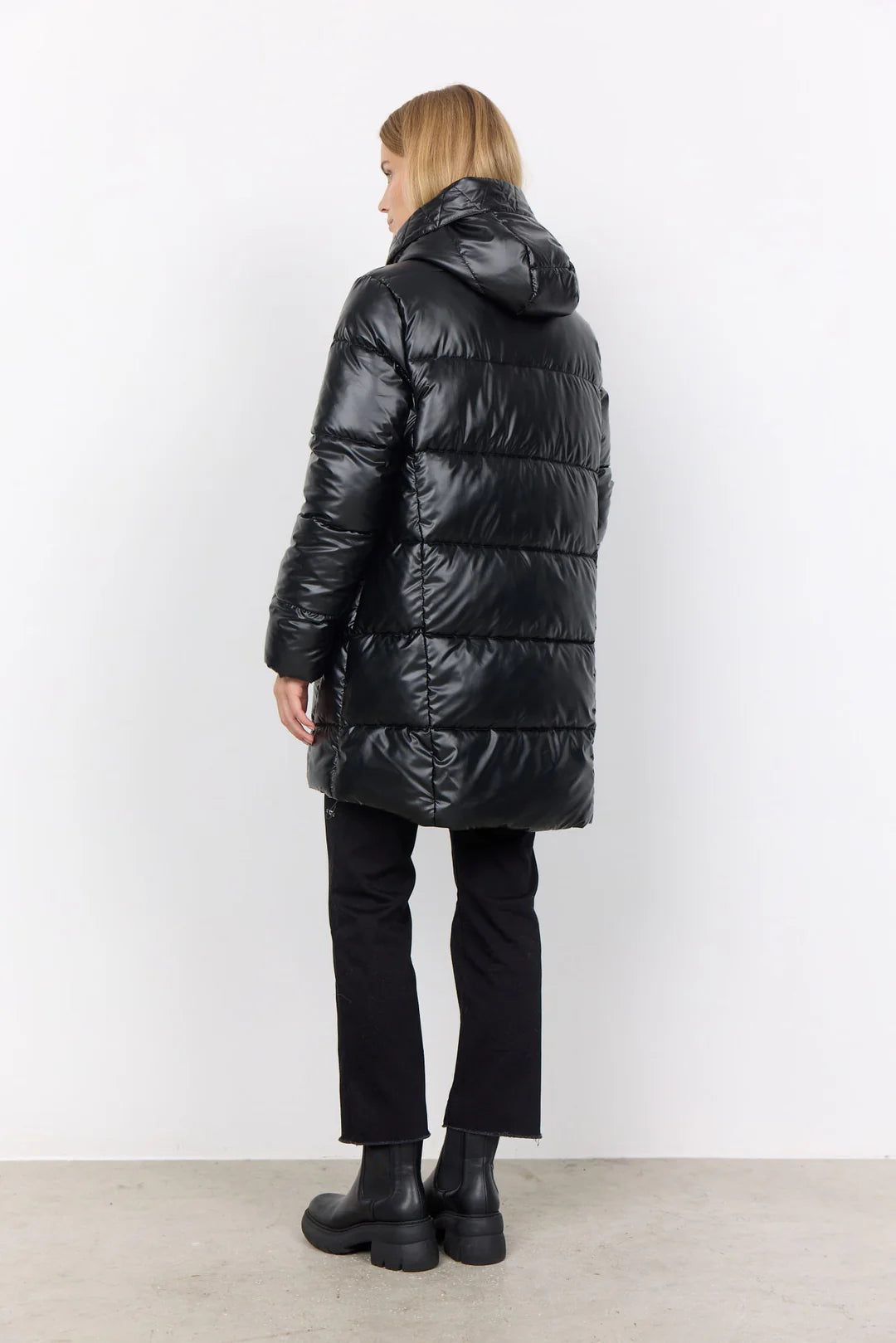 Soya Concept Fresia Coat In Black