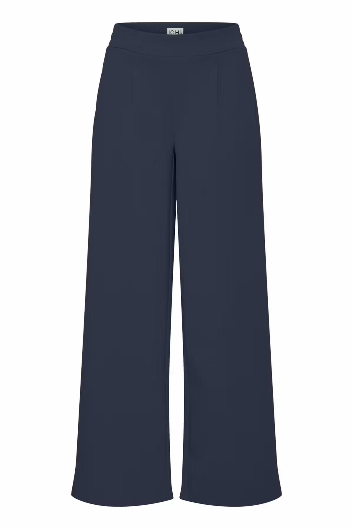 Ichi Ikate Wide Trousers In Total Eclipse