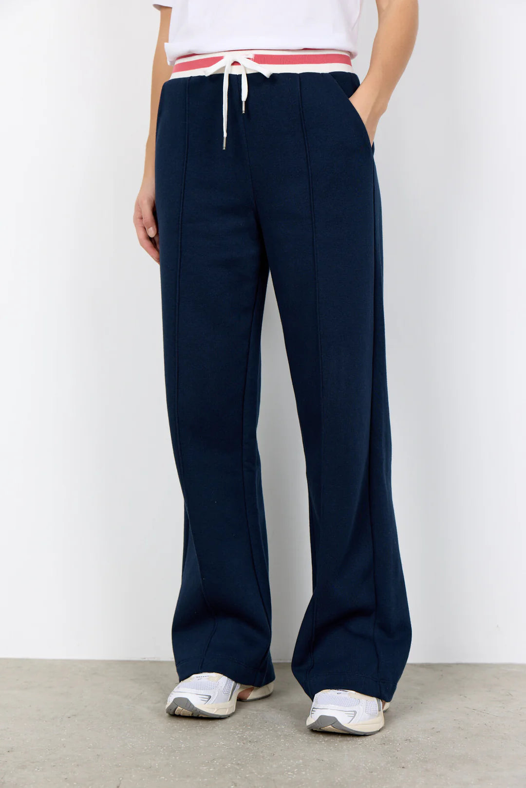 Soya Concept Angelin Trousers In Navy