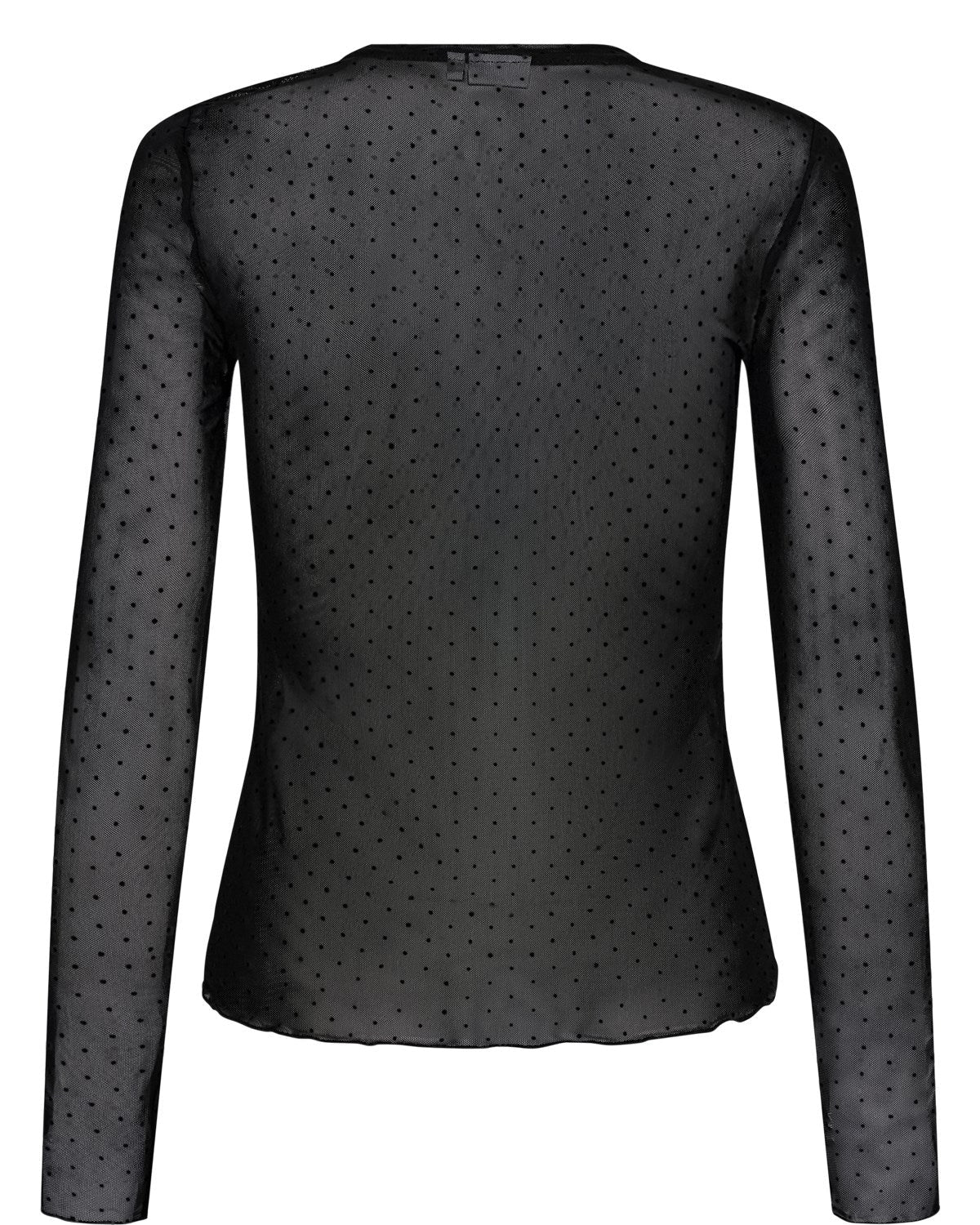 Nümph Nujinnie Spot Top In Black