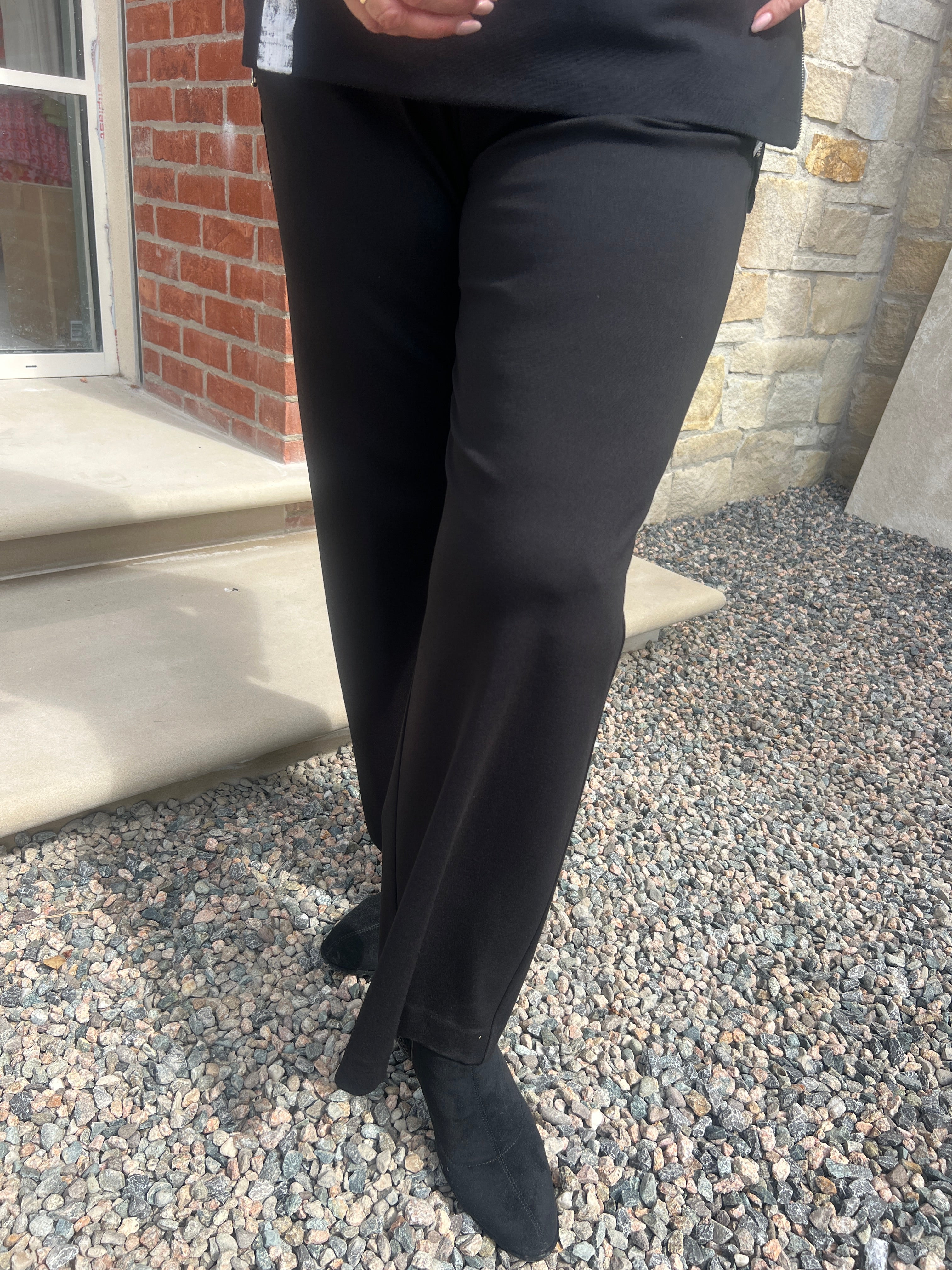 Peruzzi Wide Leg Trousers In Black