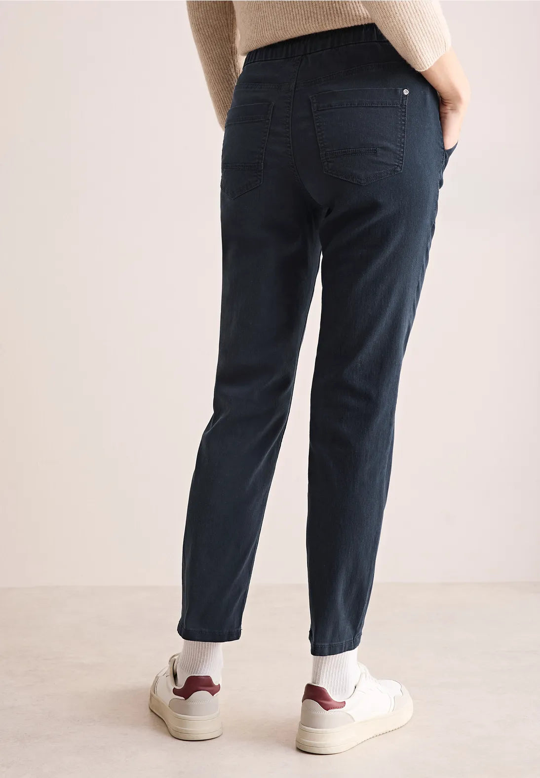 Cecil Tracey Washed Jeans In Universal Blue