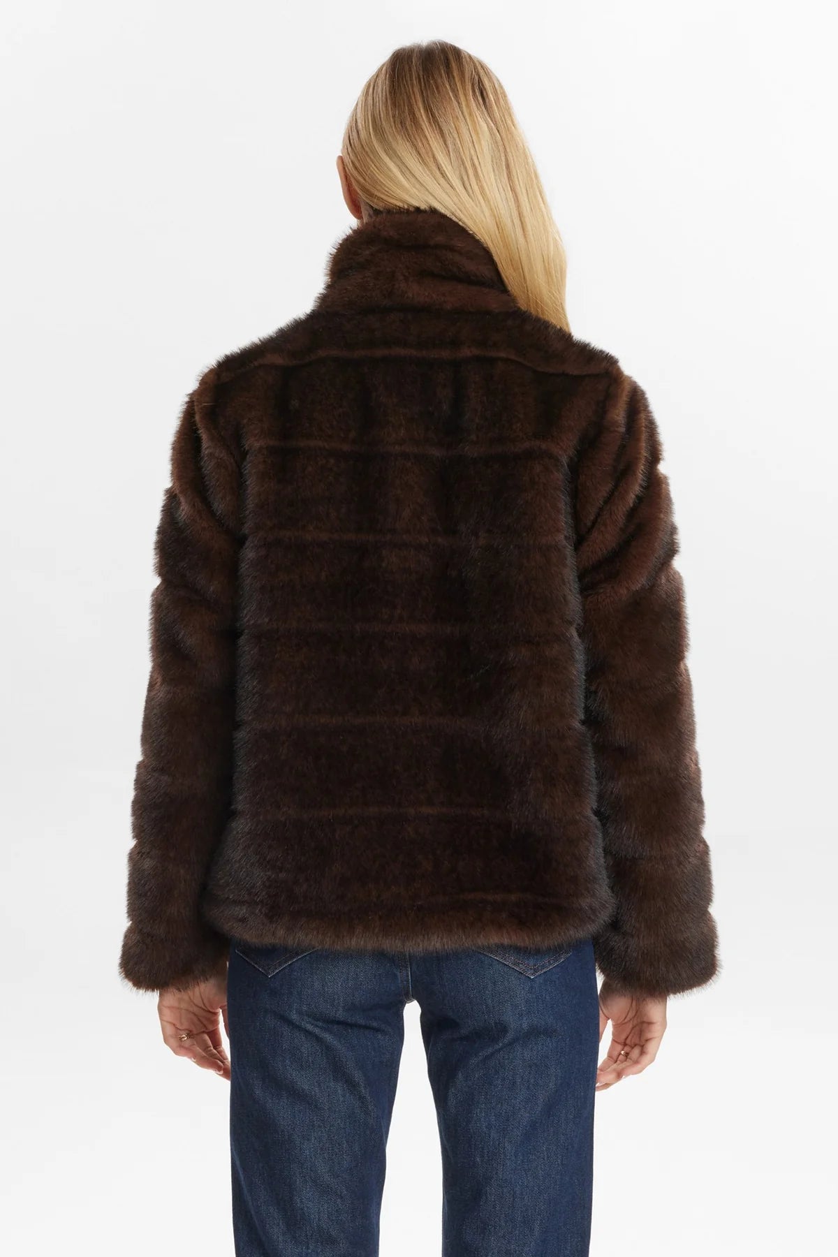 Nümph Nuwindall Jacket In Black Coffee