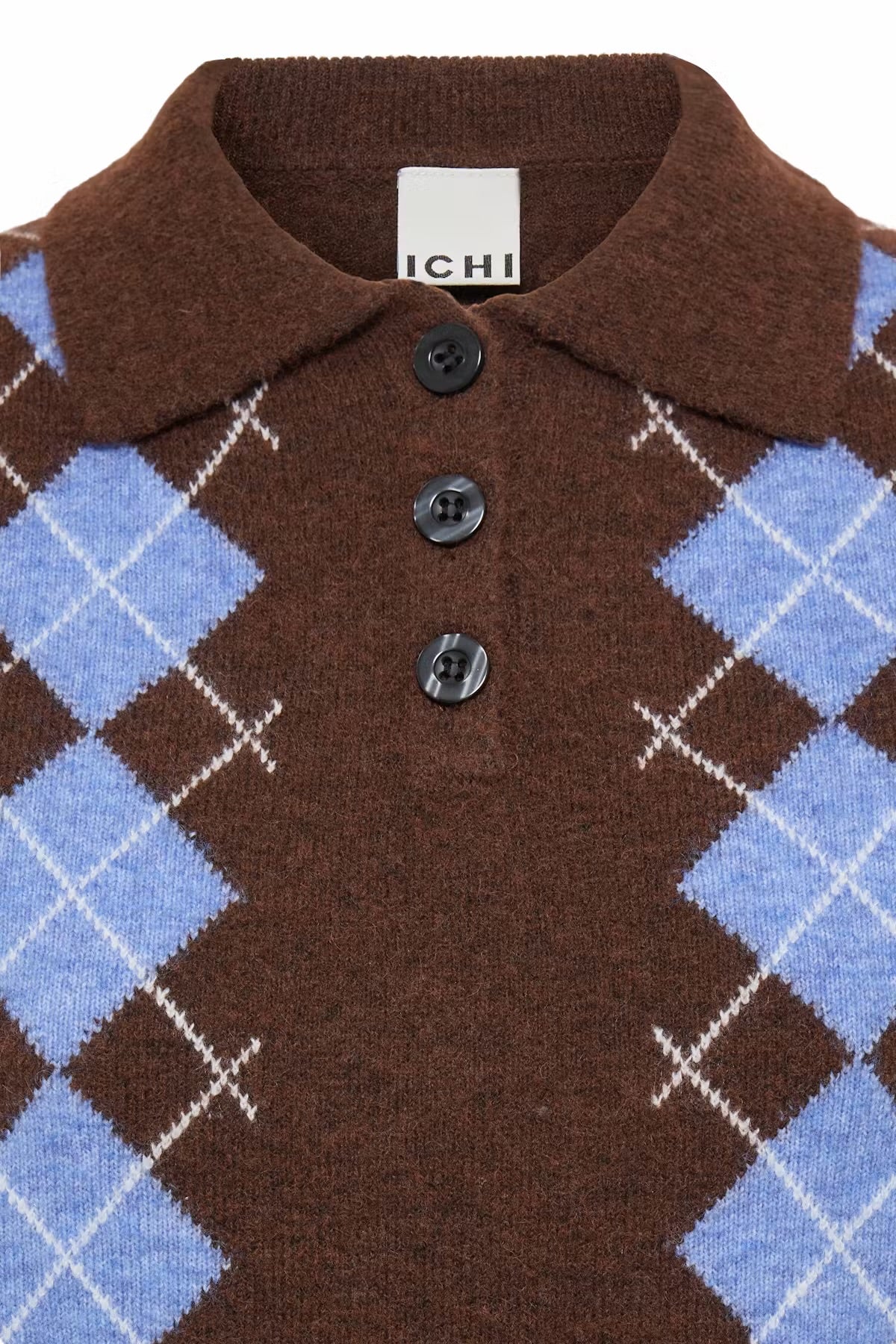 Ichi Idasila Pullover In Chicory Coffee Harlekin