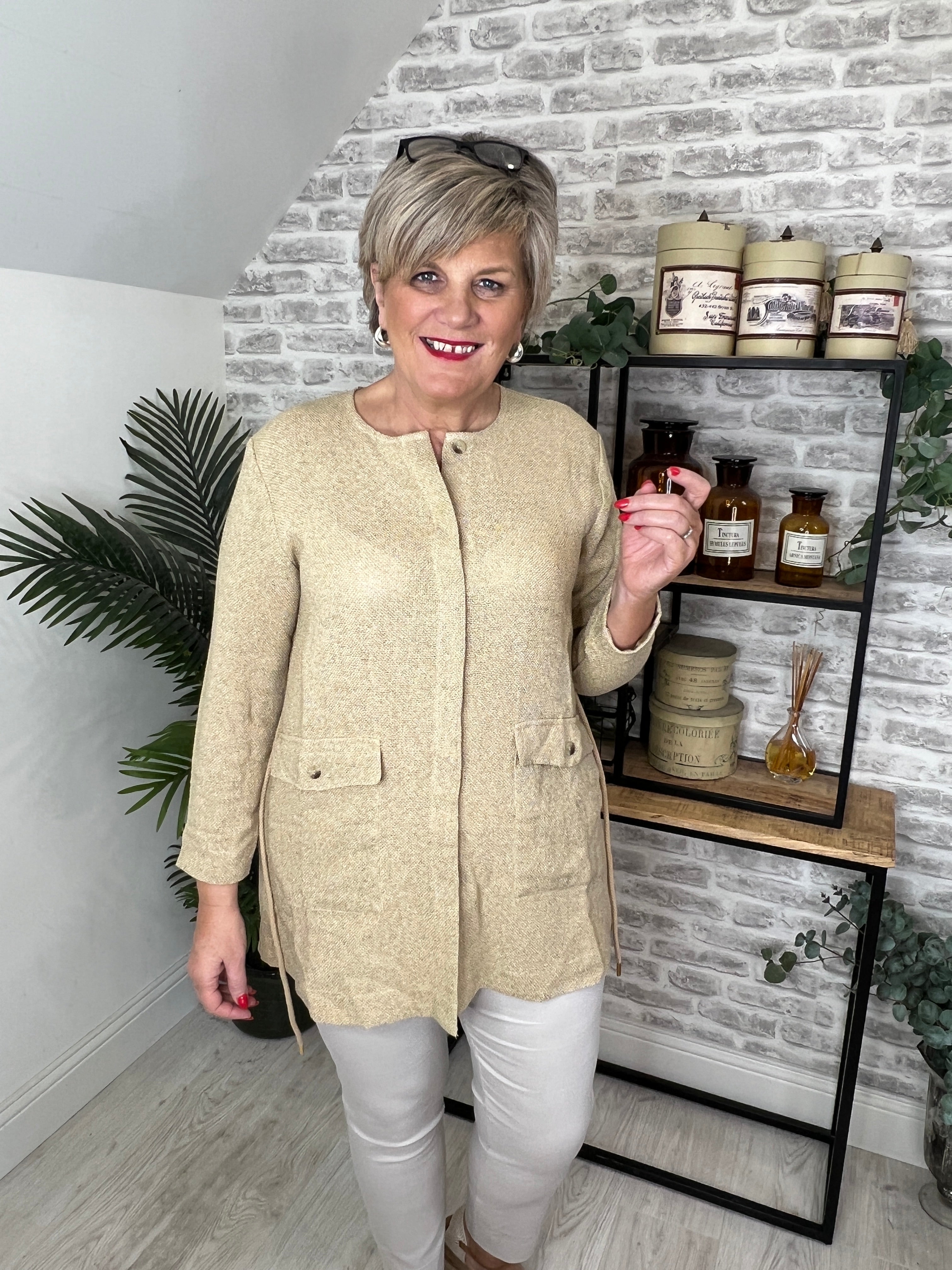 Masai Majadina Jacket In Safarii