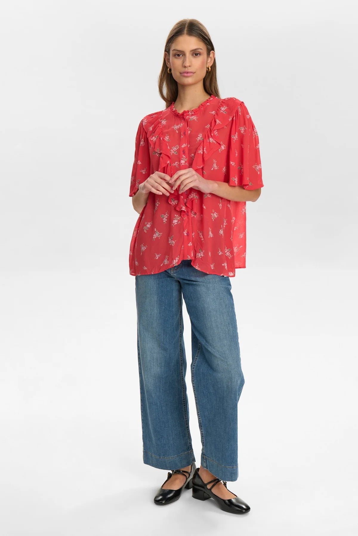 Nümph Nufelcity Shirt In geranium
