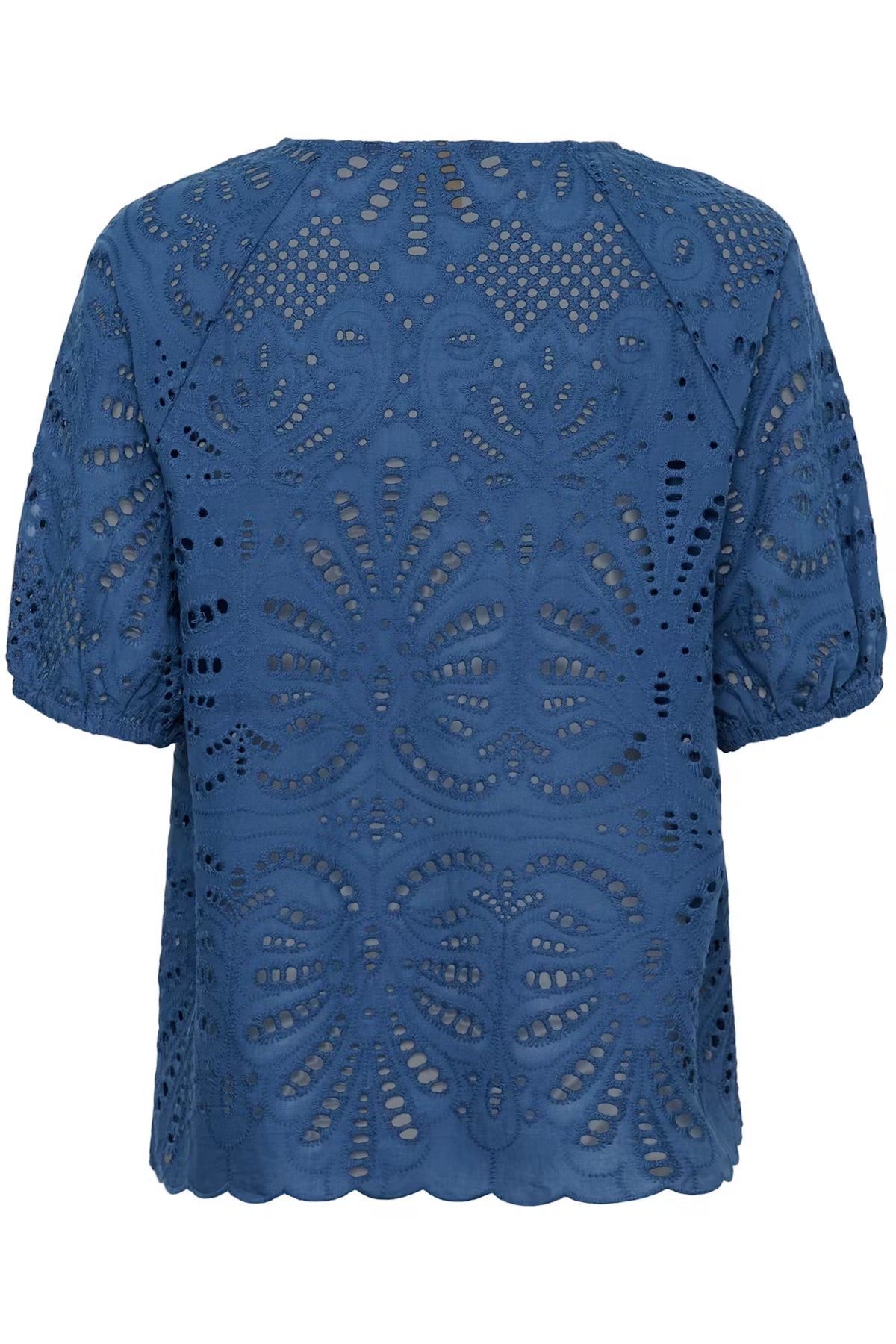 Culture Blouse With Embroidery In True navy
