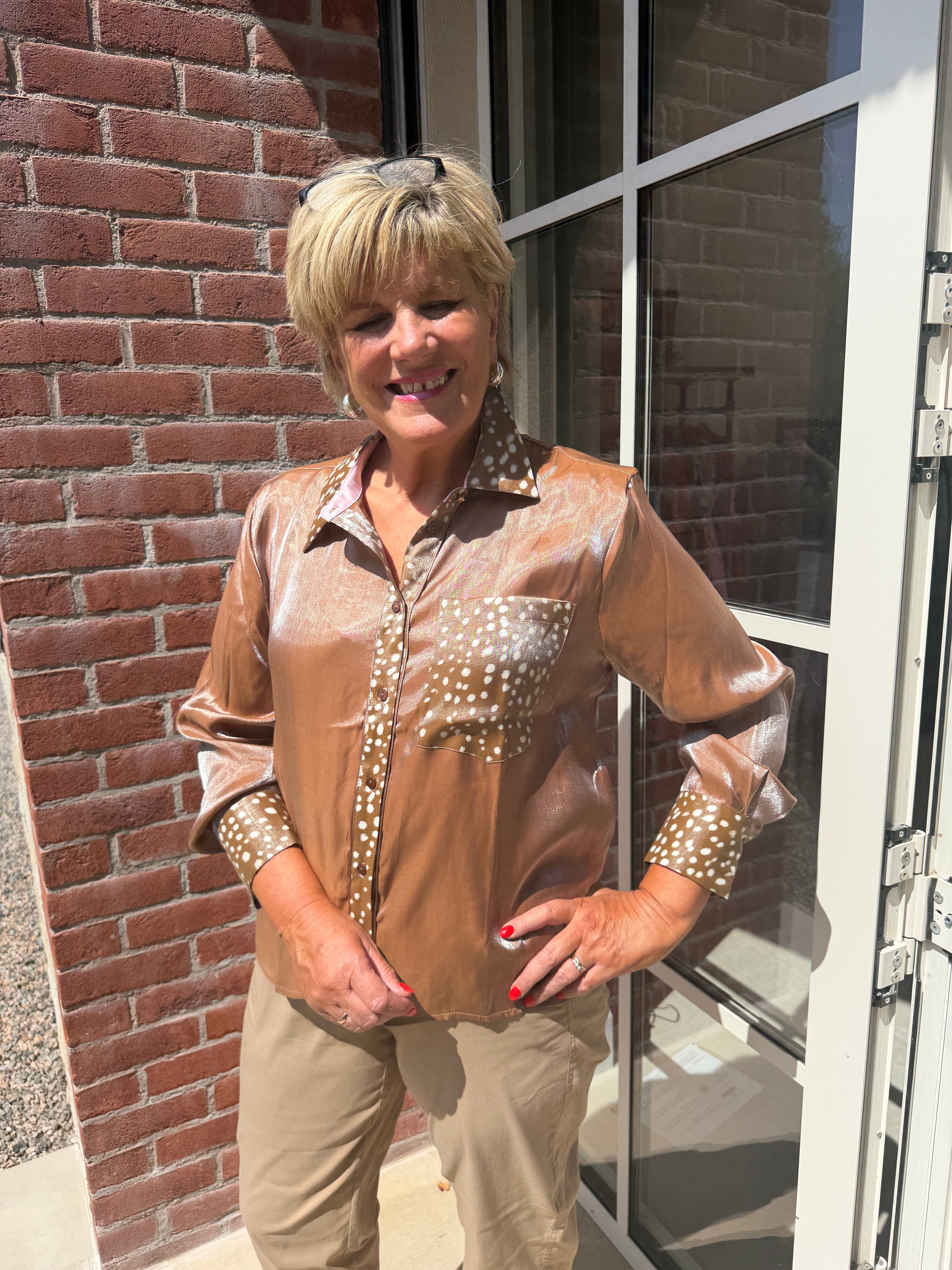 Nümph Nudeer shirt in dachshund