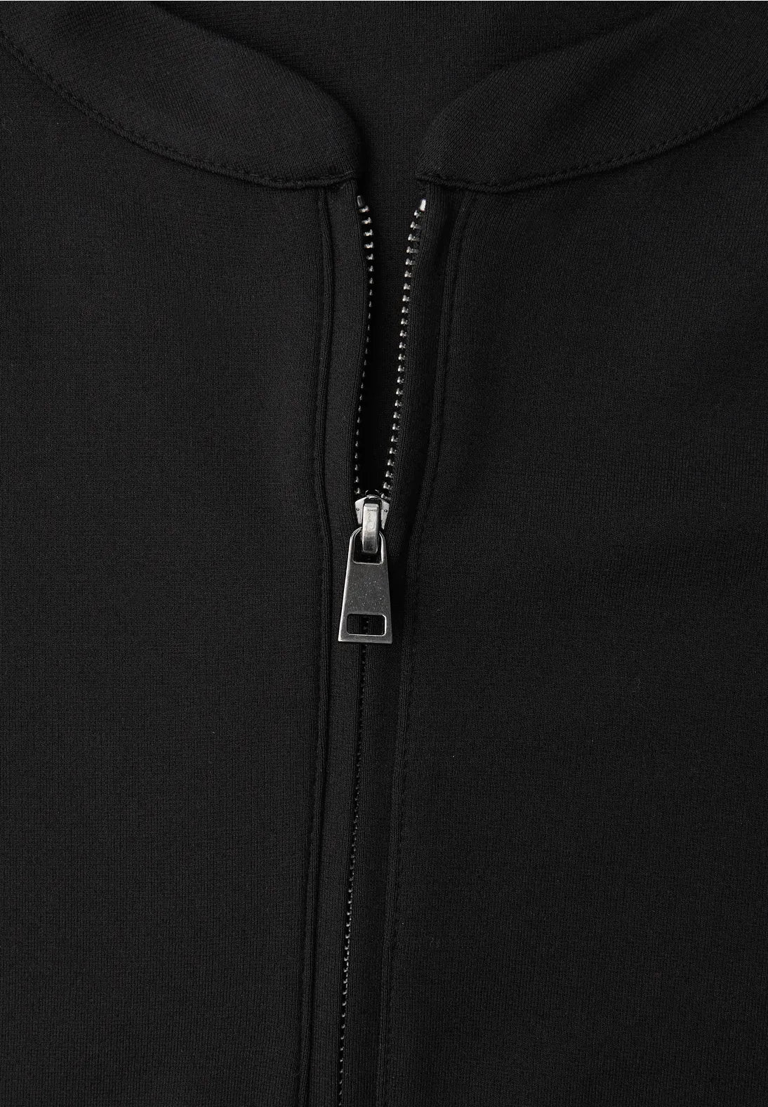 Street One Jersey Zip Dress In Black