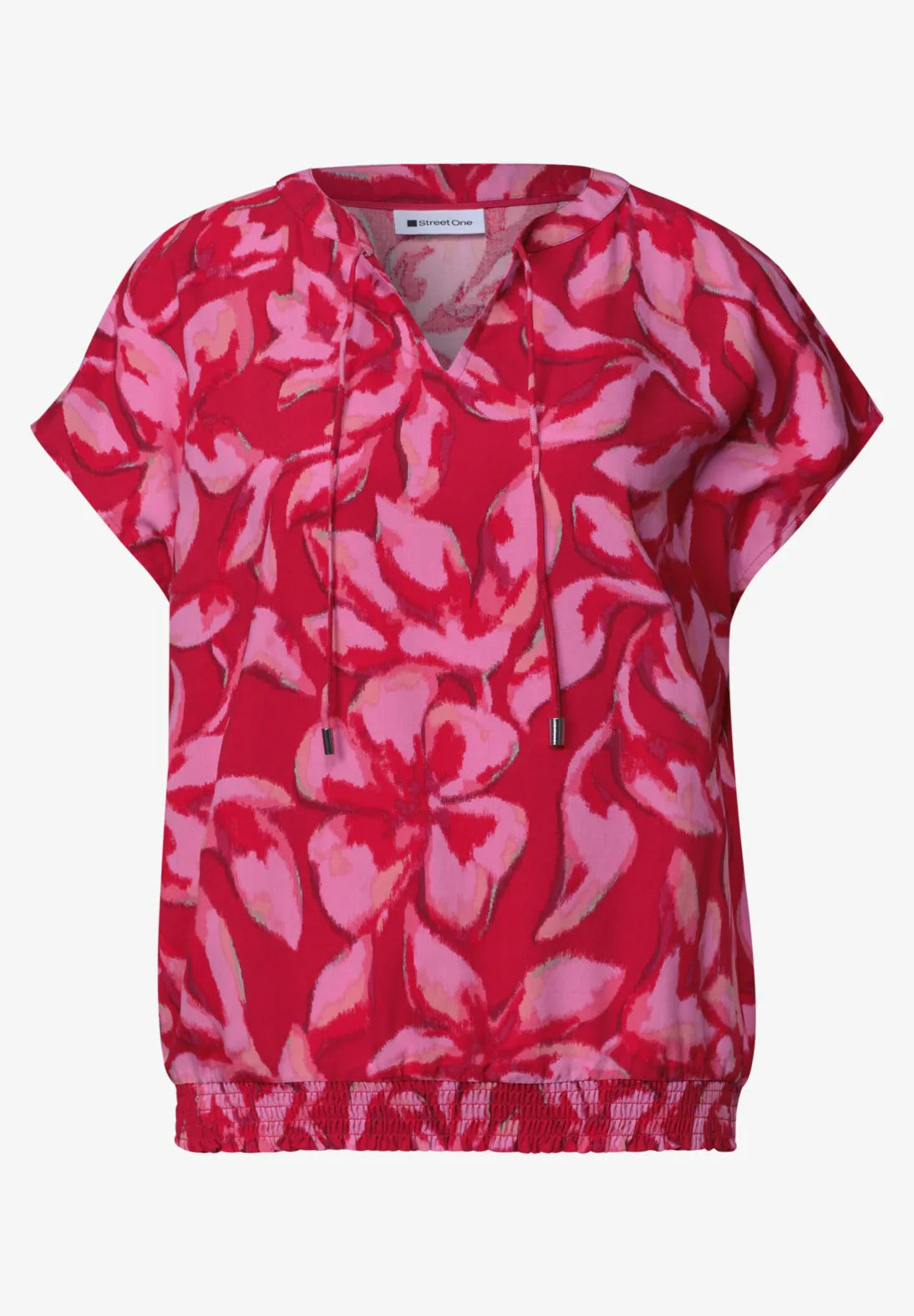 Street One Blouse In Salsa Red